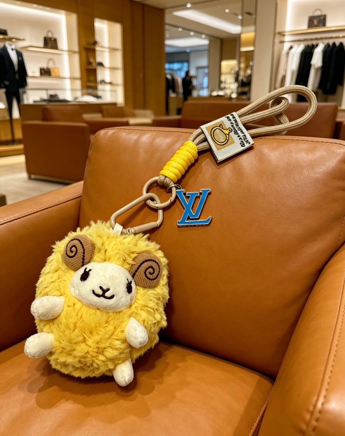 Louis Vuitton Anger Forest Bag Charm / Keychain – Style 62 - image 5