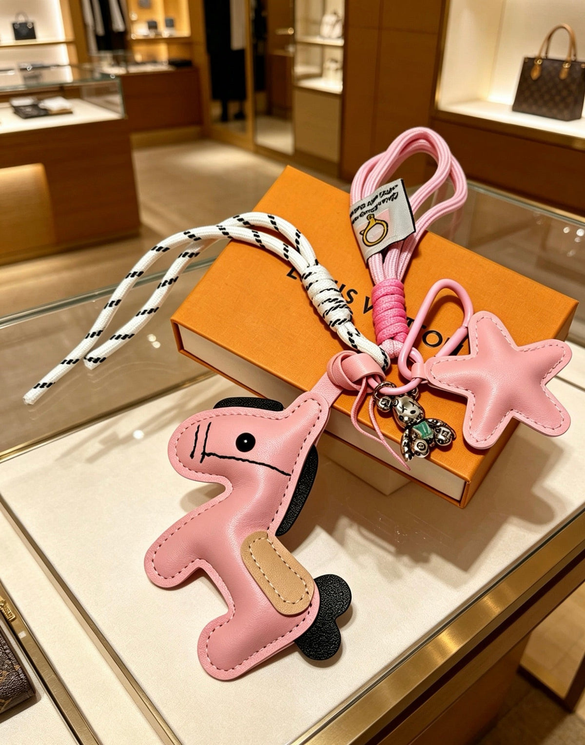 Louis Vuitton Anger Forest Bag Charm / Keychain – Style 60 - image 5