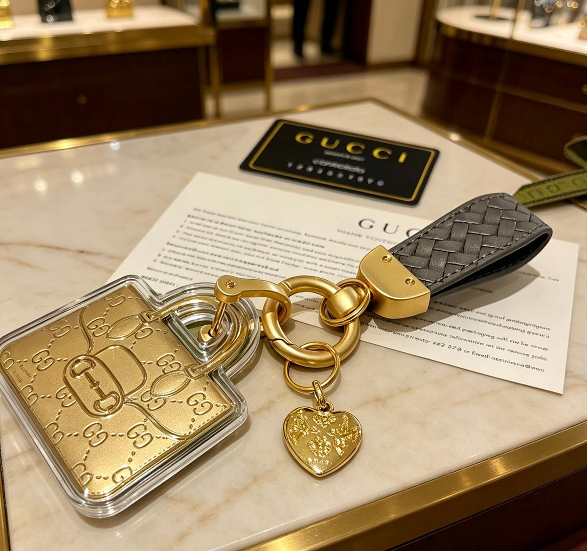 Gucci Anger Forest Distressed Keychain – Style 48 - image 5