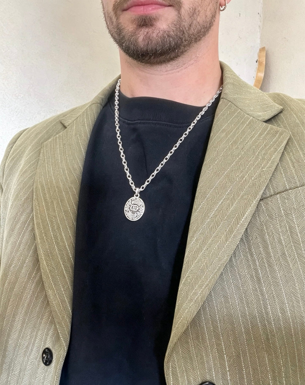 Gucci Anger Forest Chain Distressed Necklace – Style 102 - image 6