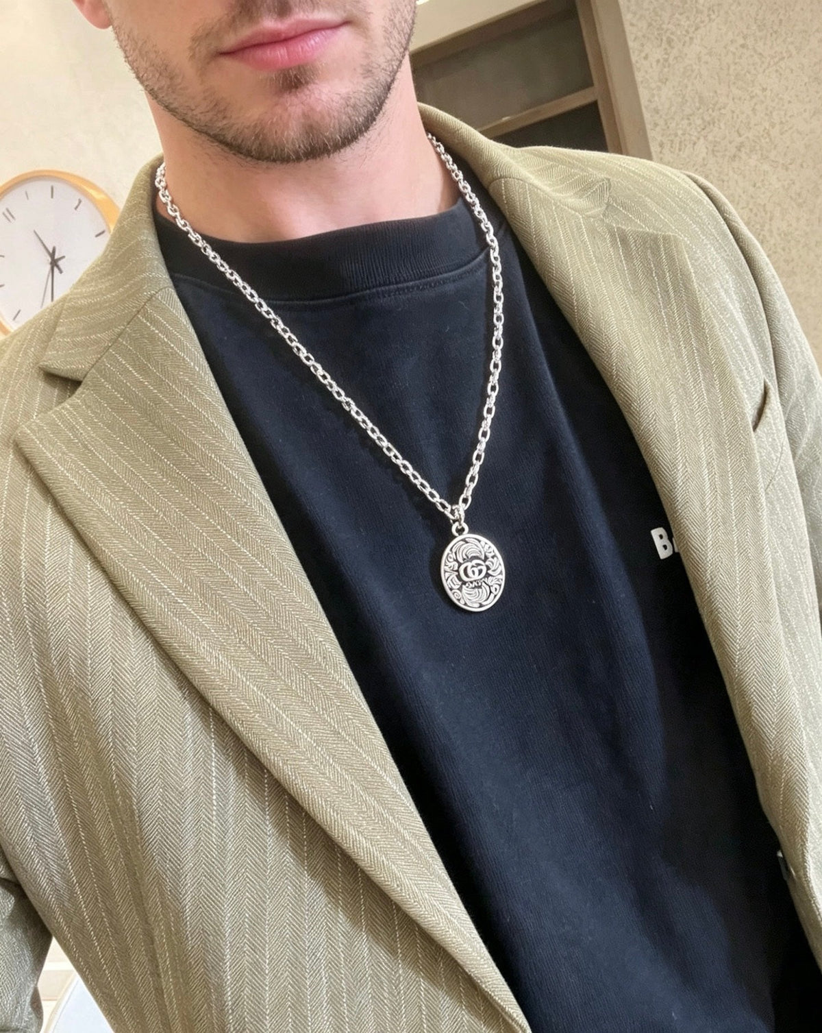 Gucci Anger Forest Chain Distressed Necklace – Style 102 - image 3