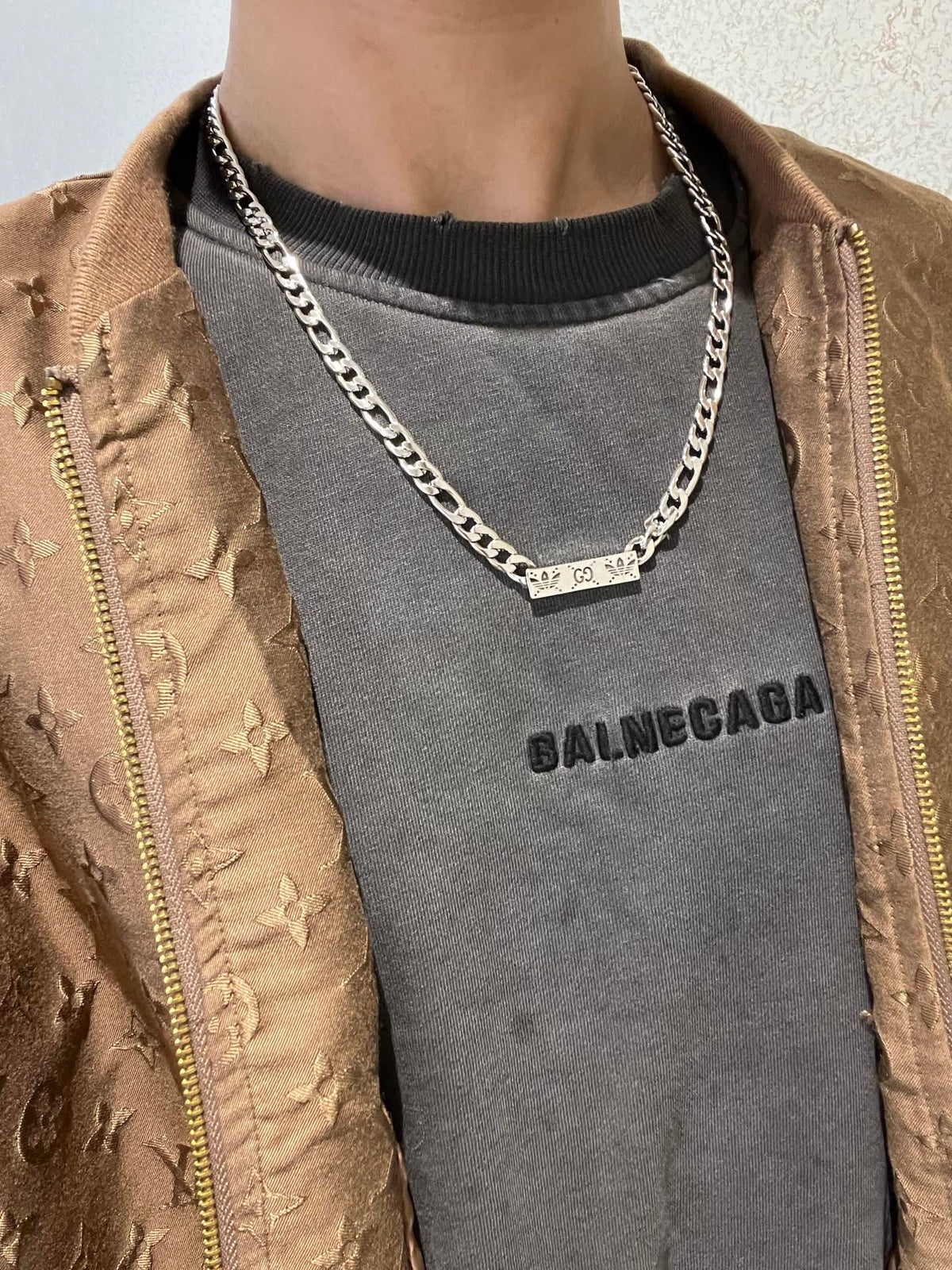 Gucci Anger Forest Chain Distressed Necklace – Style 101 - image 3
