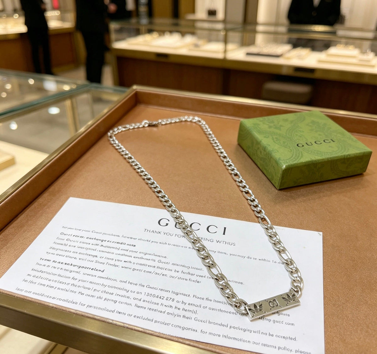 Gucci Anger Forest Chain Distressed Necklace – Style 101 - image 5
