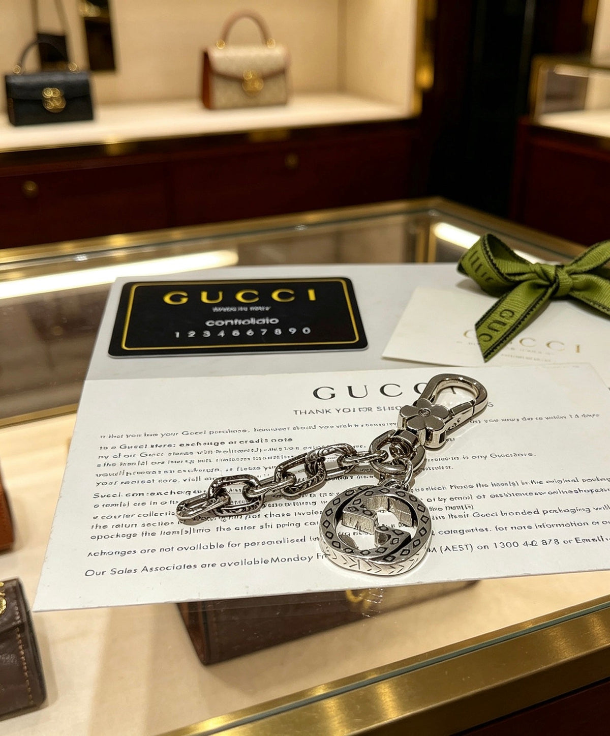 Gucci Anger Forest Distressed Keychain – Style 45 - image 3