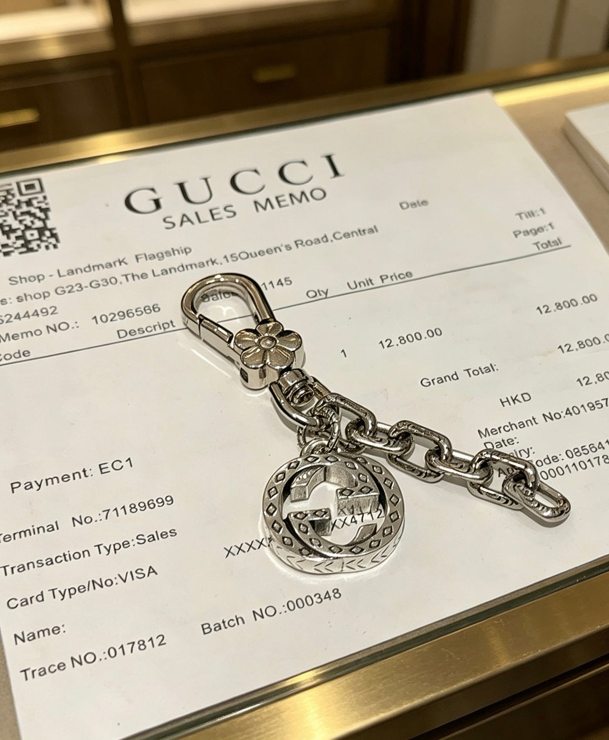 Gucci Anger Forest Distressed Keychain – Style 45 - image 4