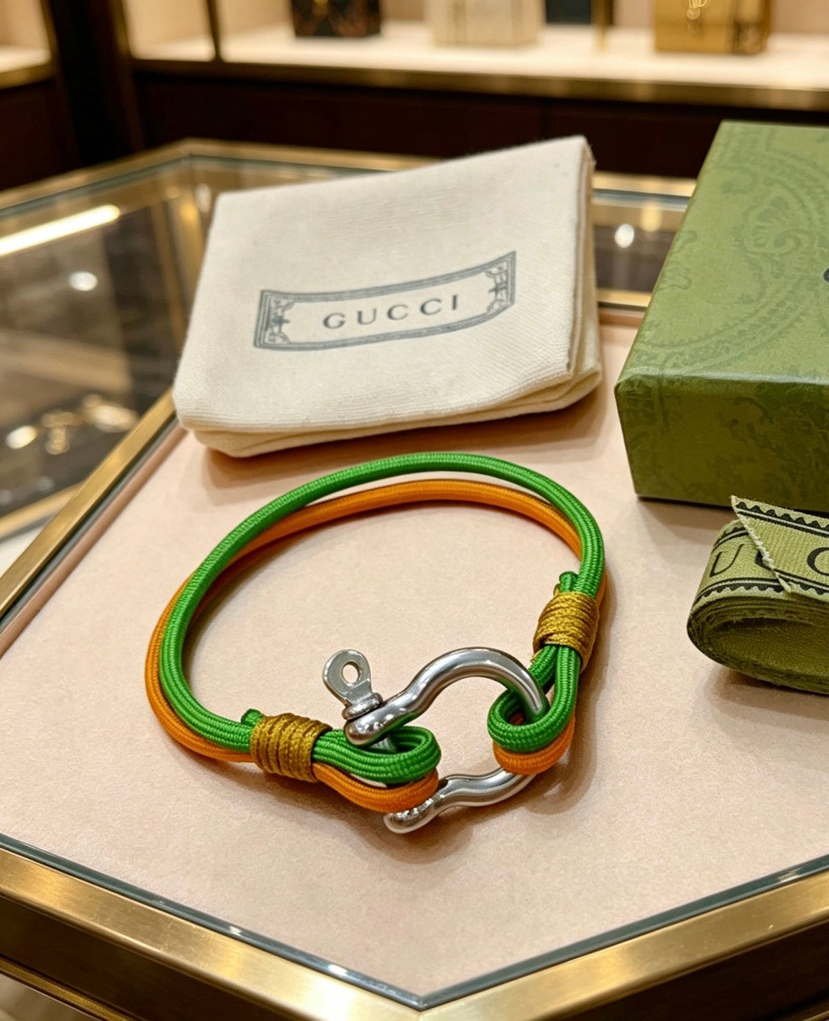 Gucci Anger Forest Distressed Vintage Silver-Tone Vintage-Inspired Bracelet – Style 21 - image 8