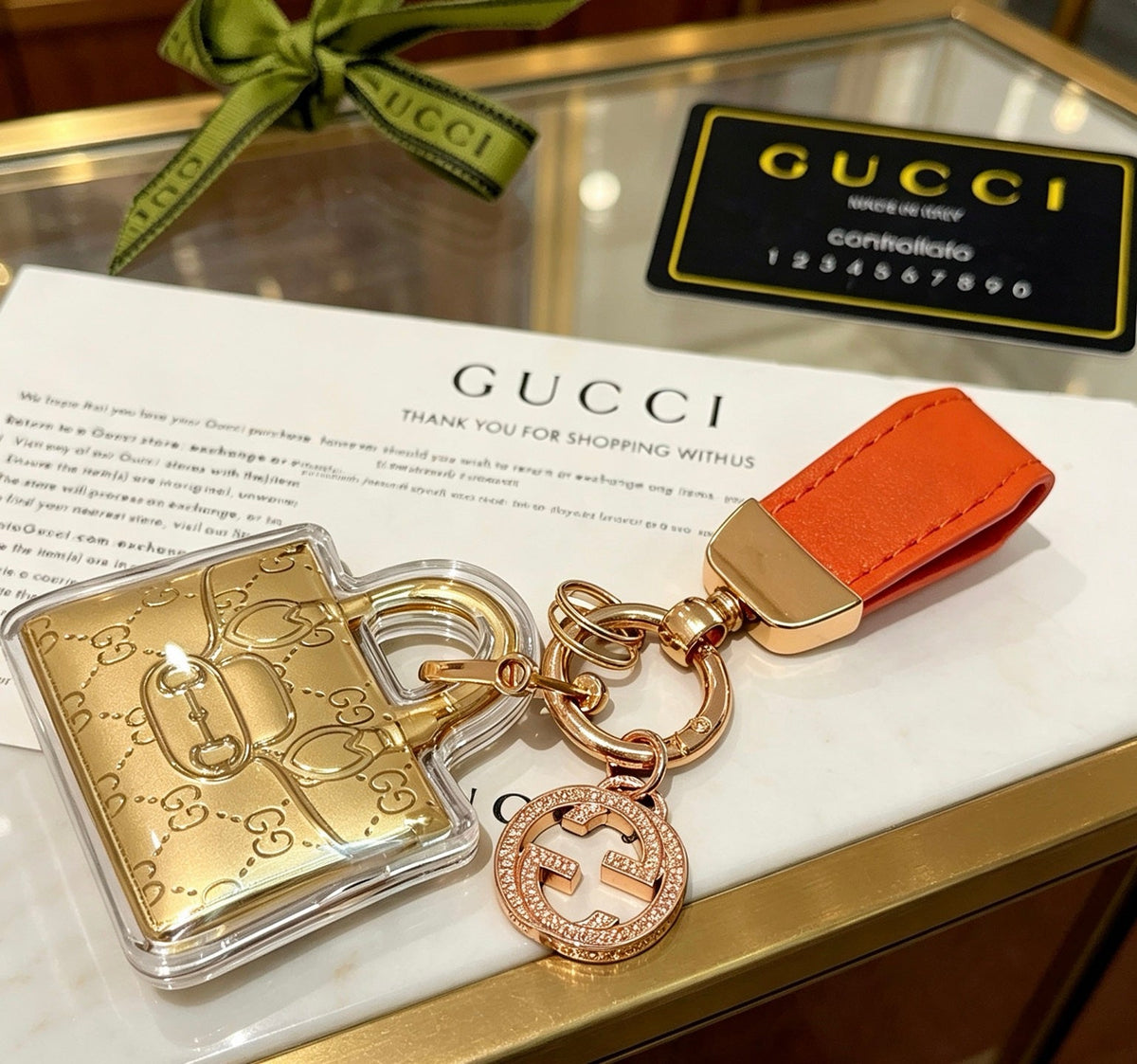 Gucci Anger Forest Distressed Keychain – Style 44 - image 3