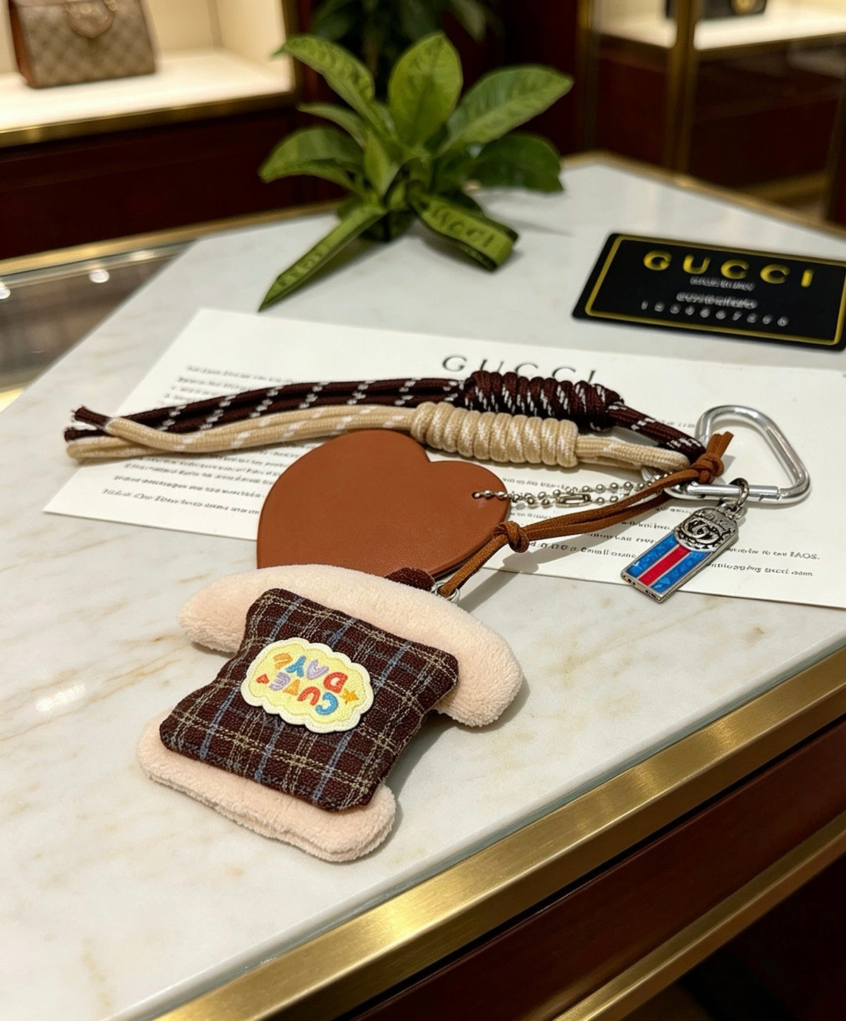 Gucci Anger Forest Distressed Keychain – Style 43 - image 2