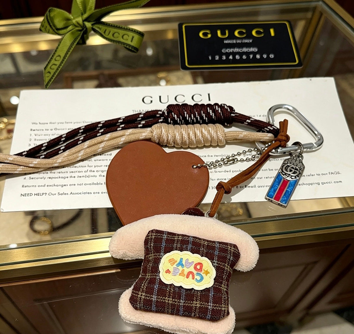 Gucci Anger Forest Distressed Keychain – Style 43 - image 4