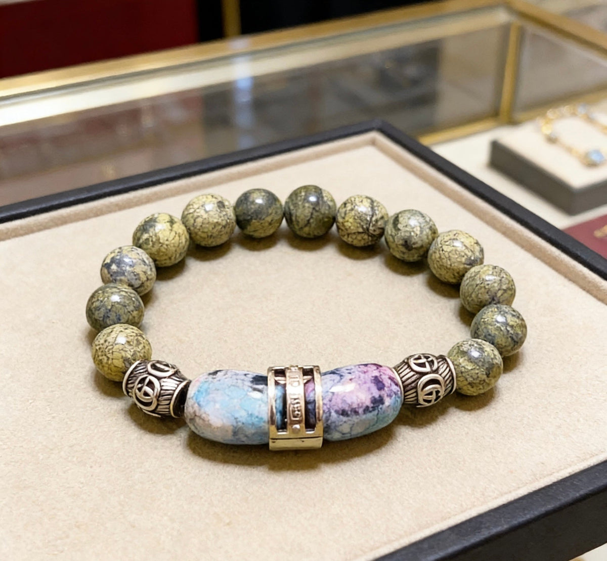 Gucci Anger Forest Crystal Distressed Unisex Bracelet – Style 10 - image 2