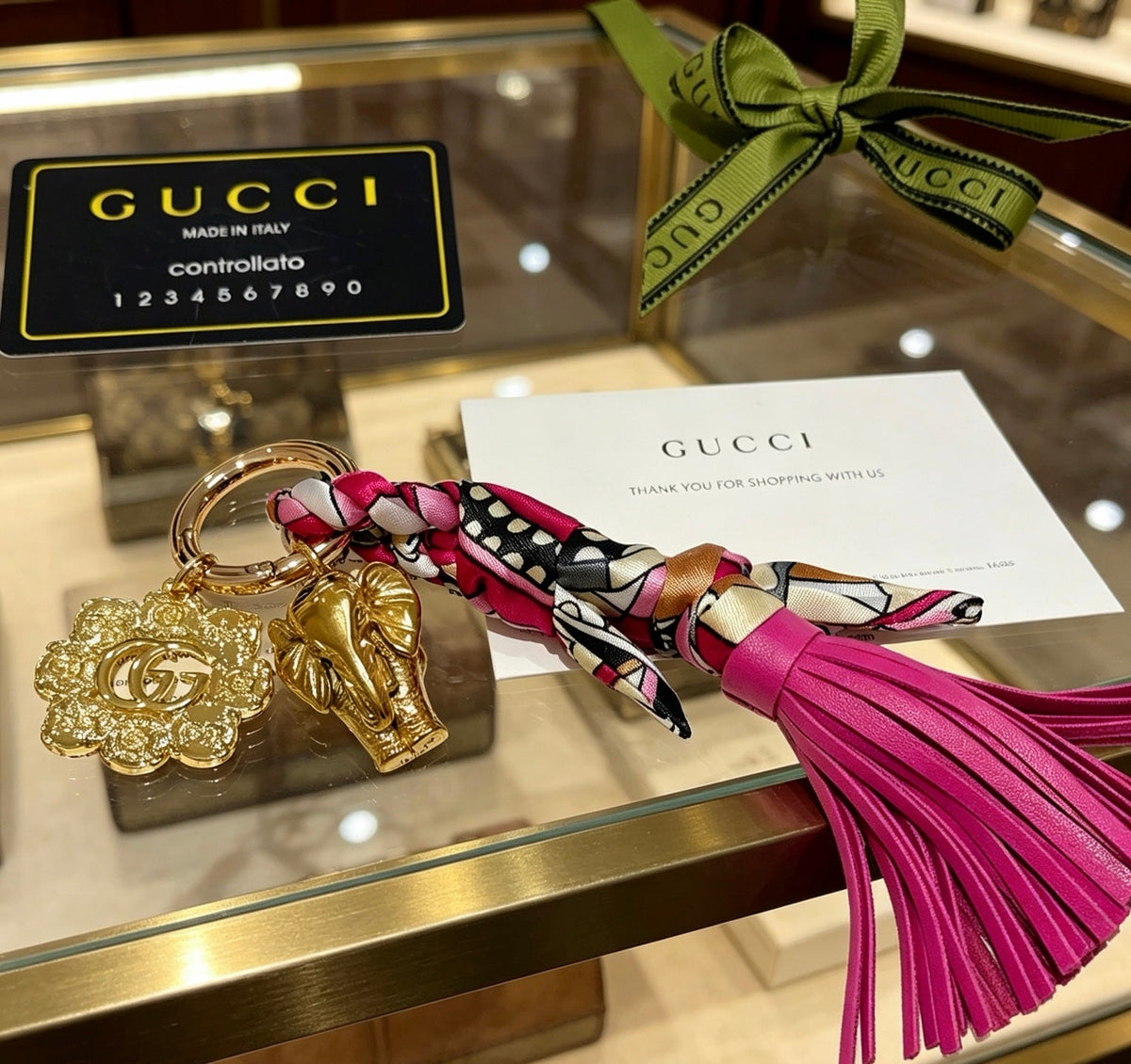Gucci Anger Forest Distressed Keychain – Style 42 - image 4