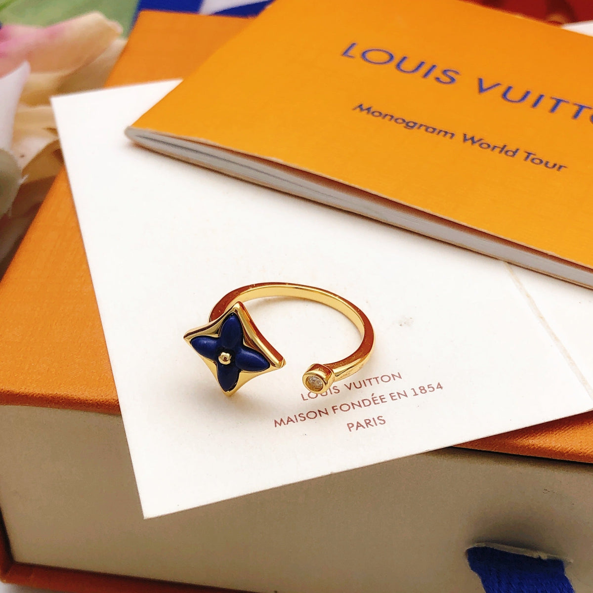Louis Vuitton Blue Ring - image 5