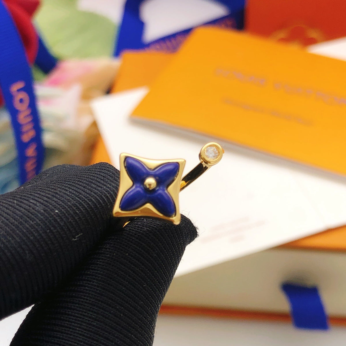 Louis Vuitton Blue Ring - image 4