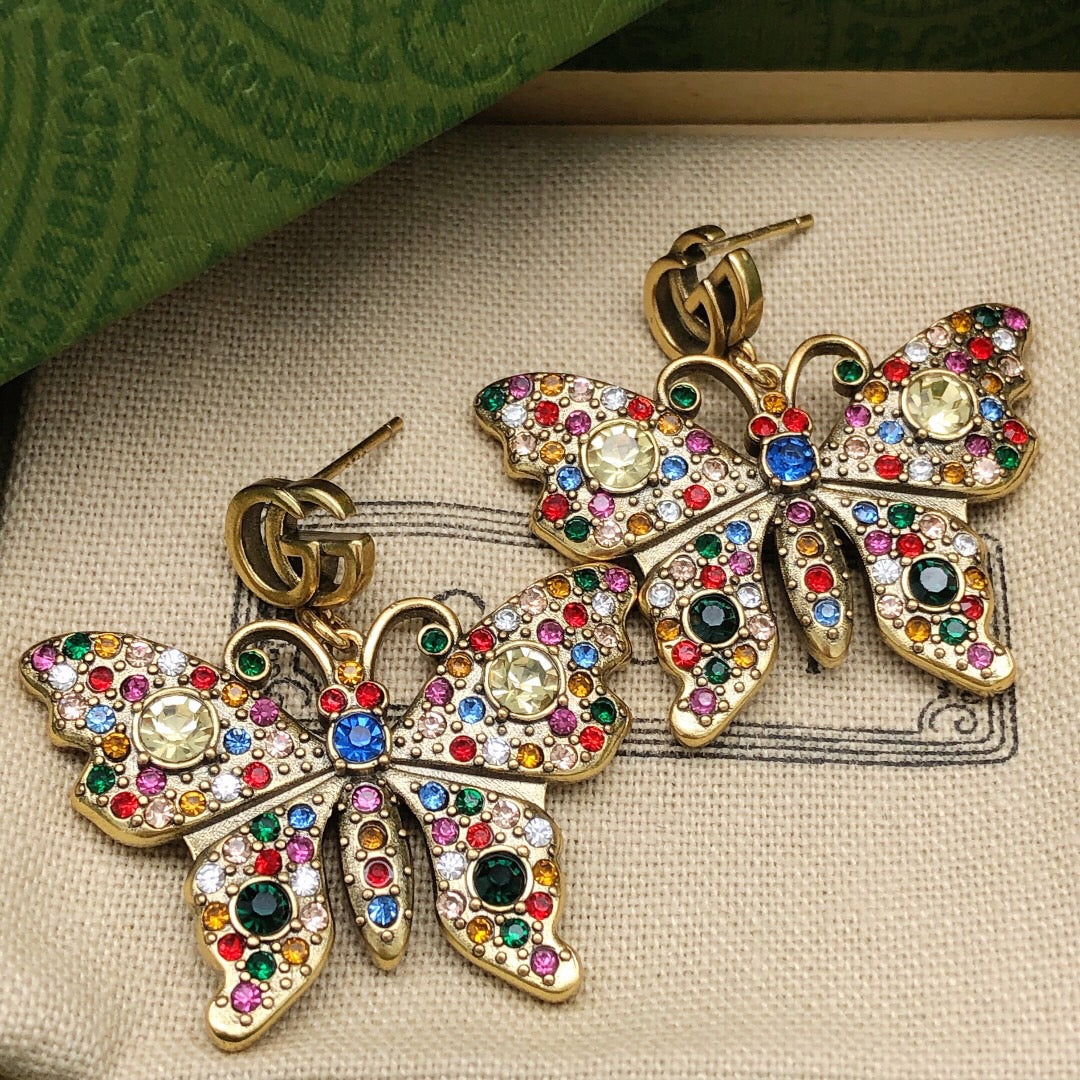 Gucci Butterfly Stud Earrings – Style 02 - image 6