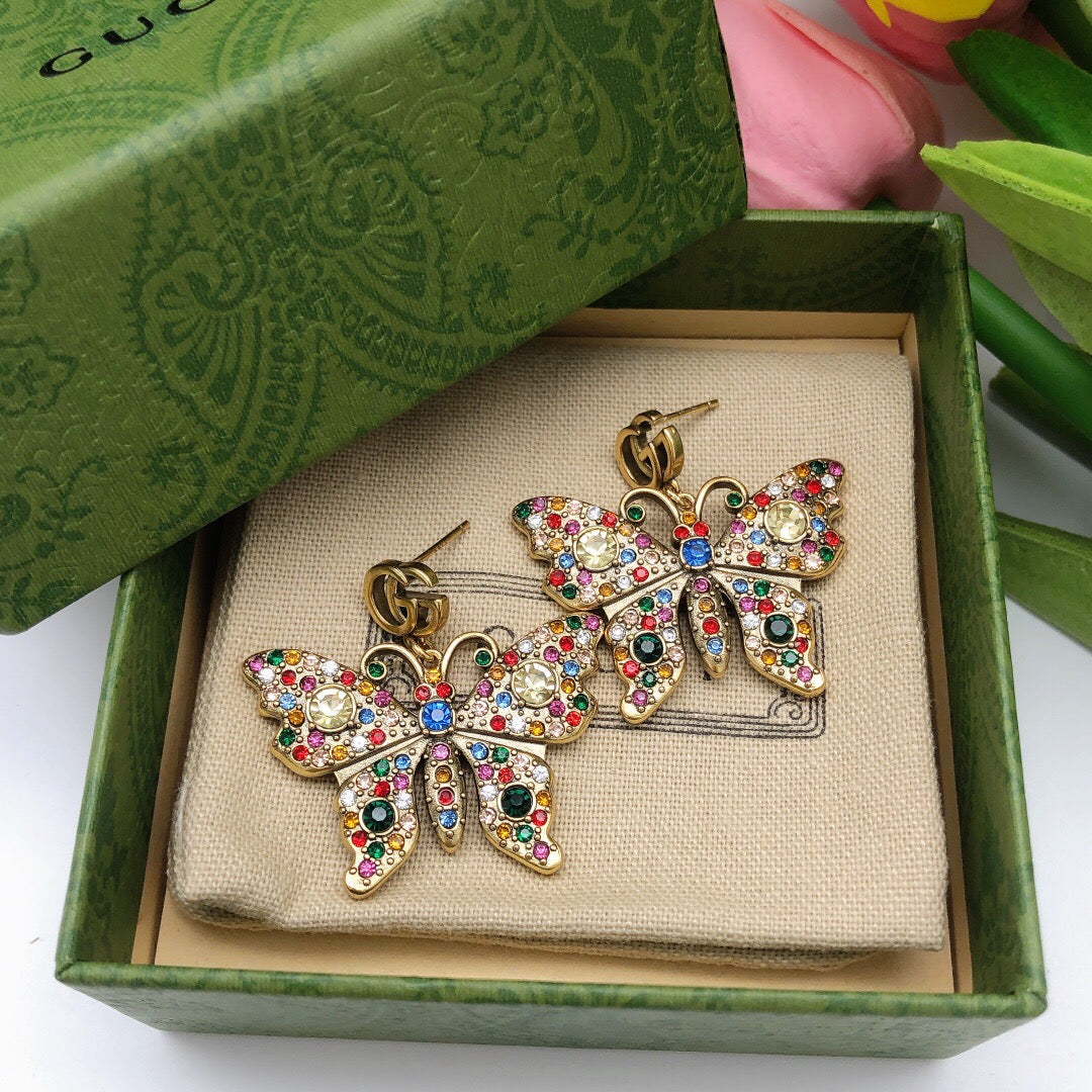 Gucci Butterfly Stud Earrings – Style 02 - image 5