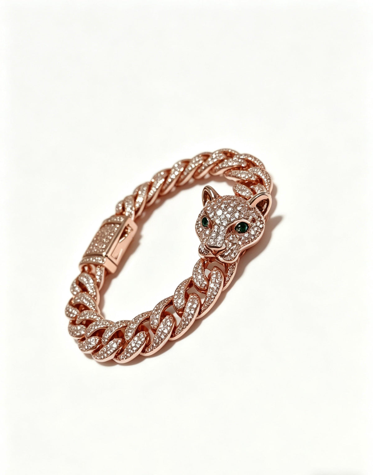 Cartier Style 196 gold-tone signature motif bracelet view 3