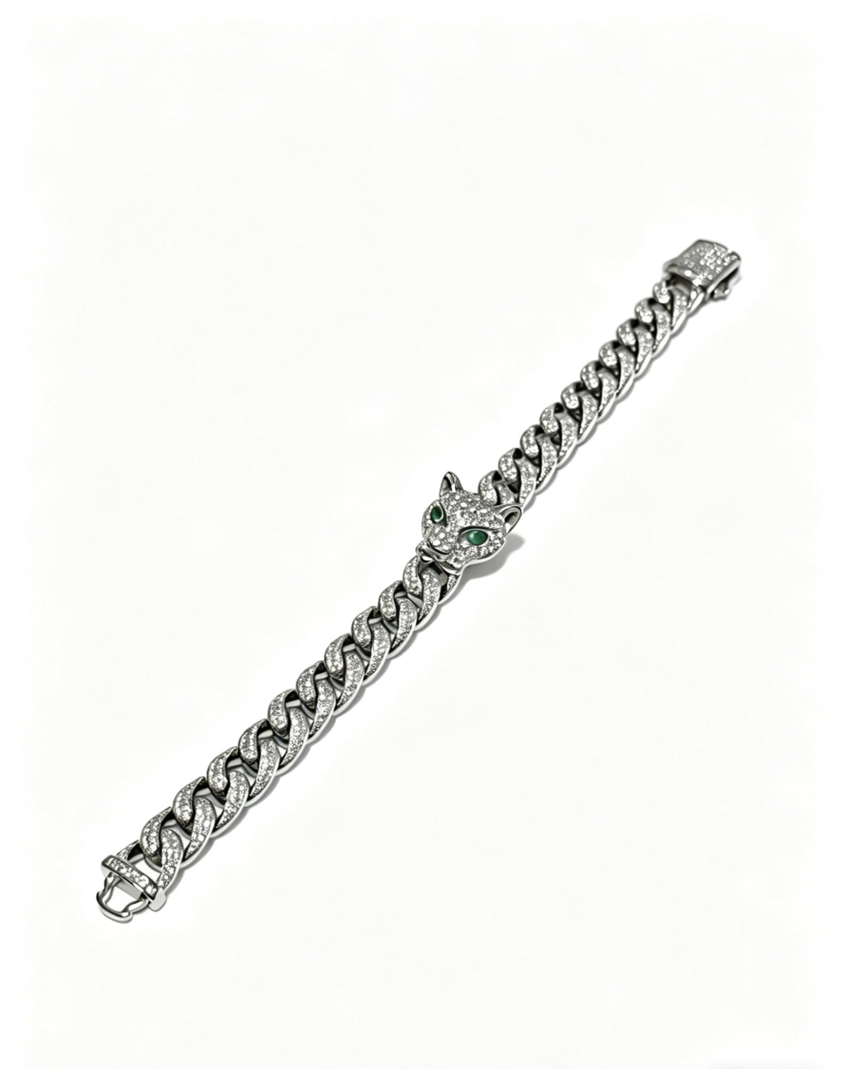 Cartier Style 195 gold-tone signature motif bracelet view 3