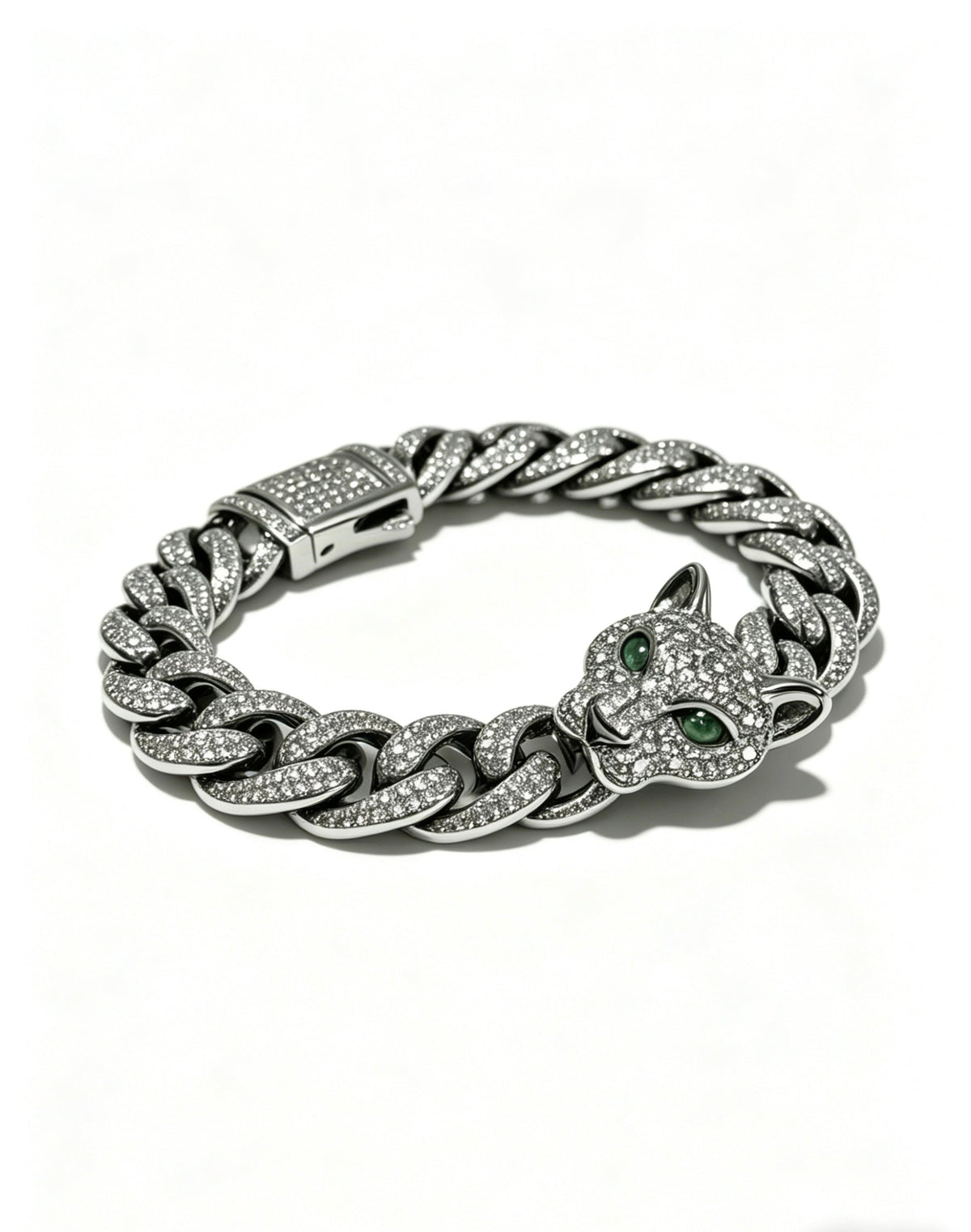 Cartier Style 195 gold-tone signature motif bracelet view 2