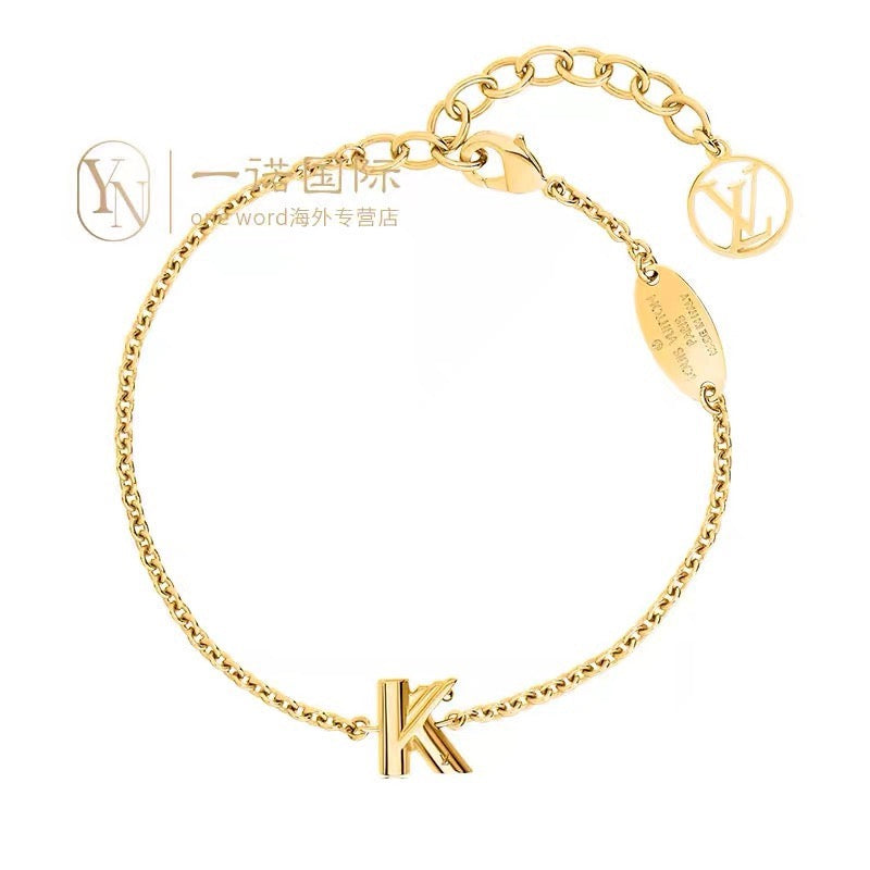 Louis Vuitton Letter Bracelet – Style 20 - image 1