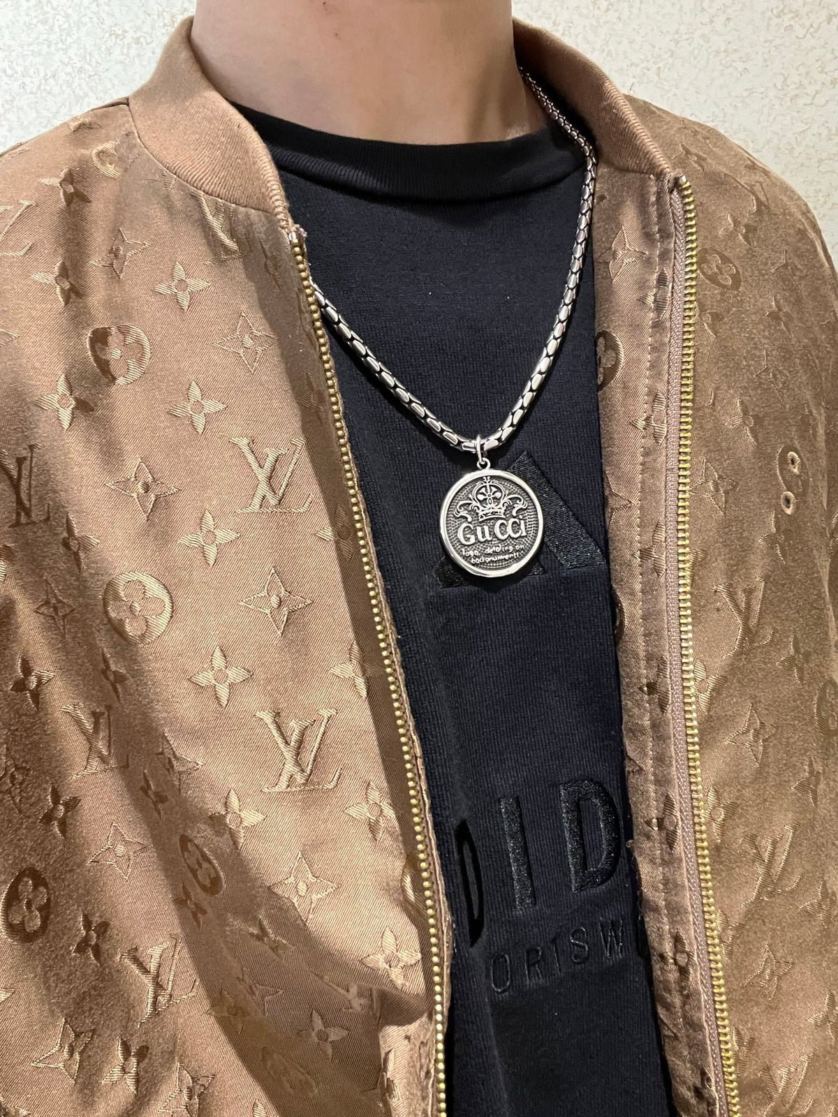 Gucci Anger Forest Chain Distressed Necklace – Style 35 - image 9