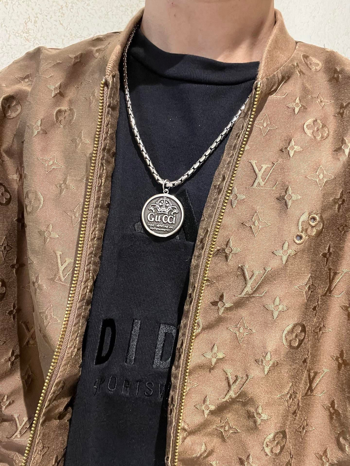 Gucci Anger Forest Chain Distressed Necklace – Style 35 - image 6