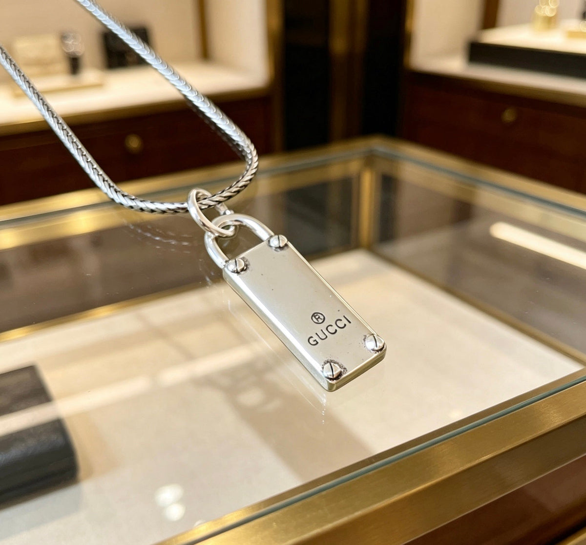 Gucci Anger Forest Chain Distressed Necklace – Style 105 - image 5