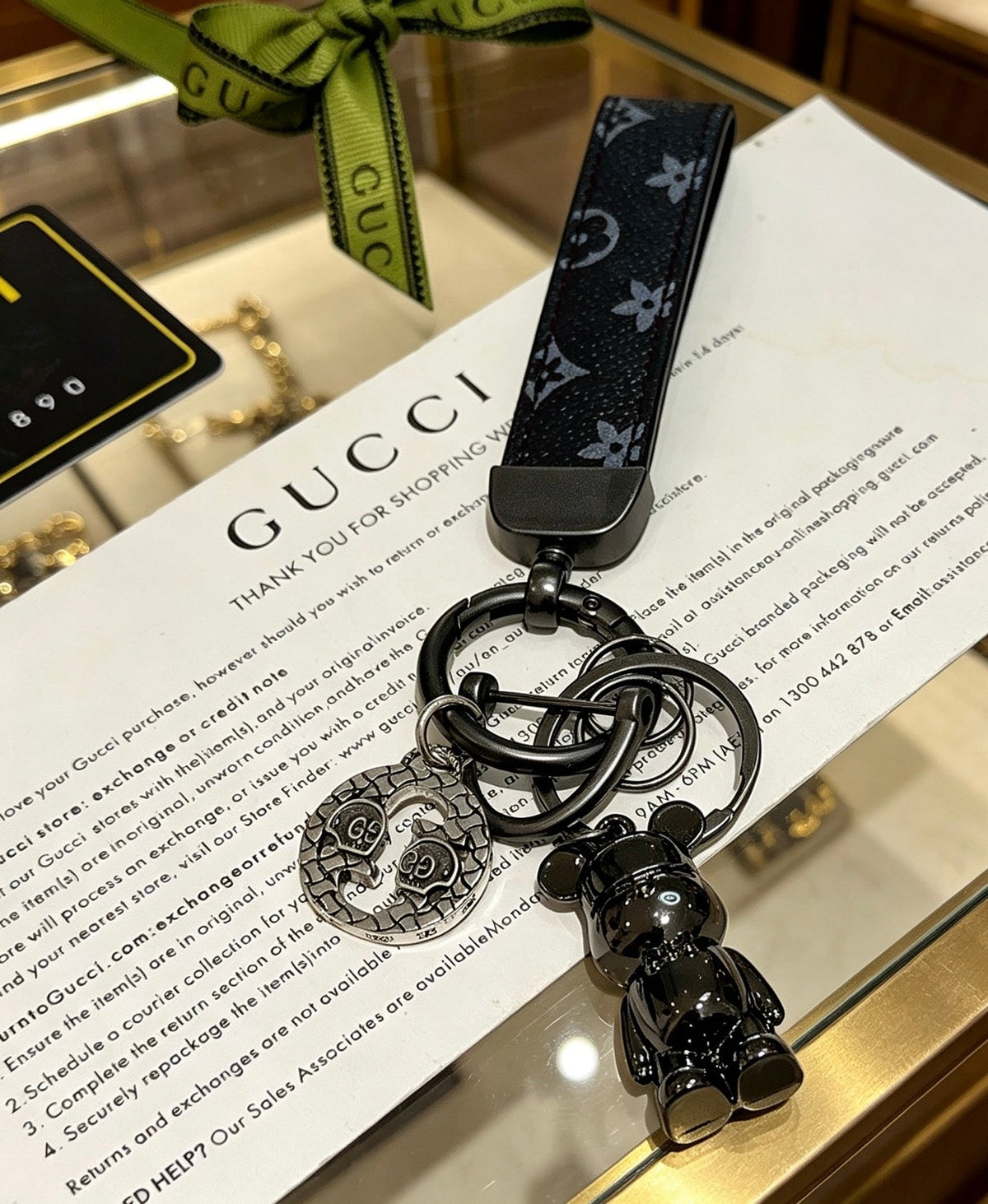 Gucci Anger Forest Distressed Keychain – Style 51 - image 6