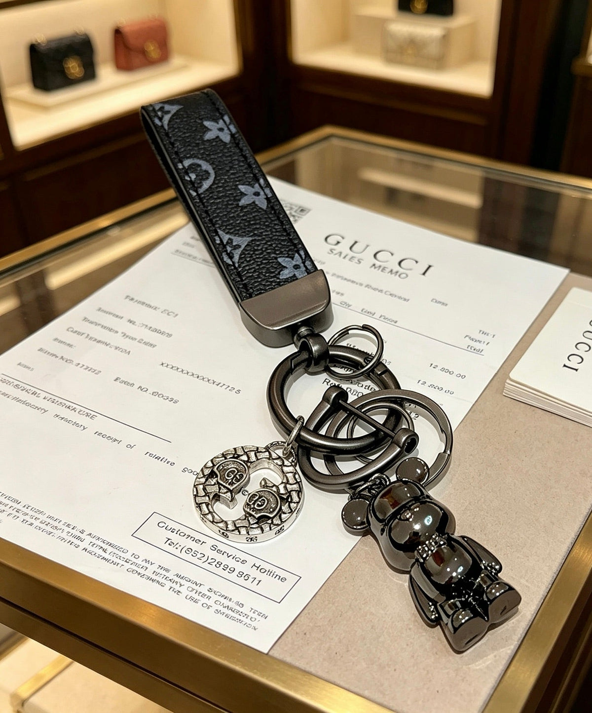 Gucci Anger Forest Distressed Keychain – Style 51 - image 2