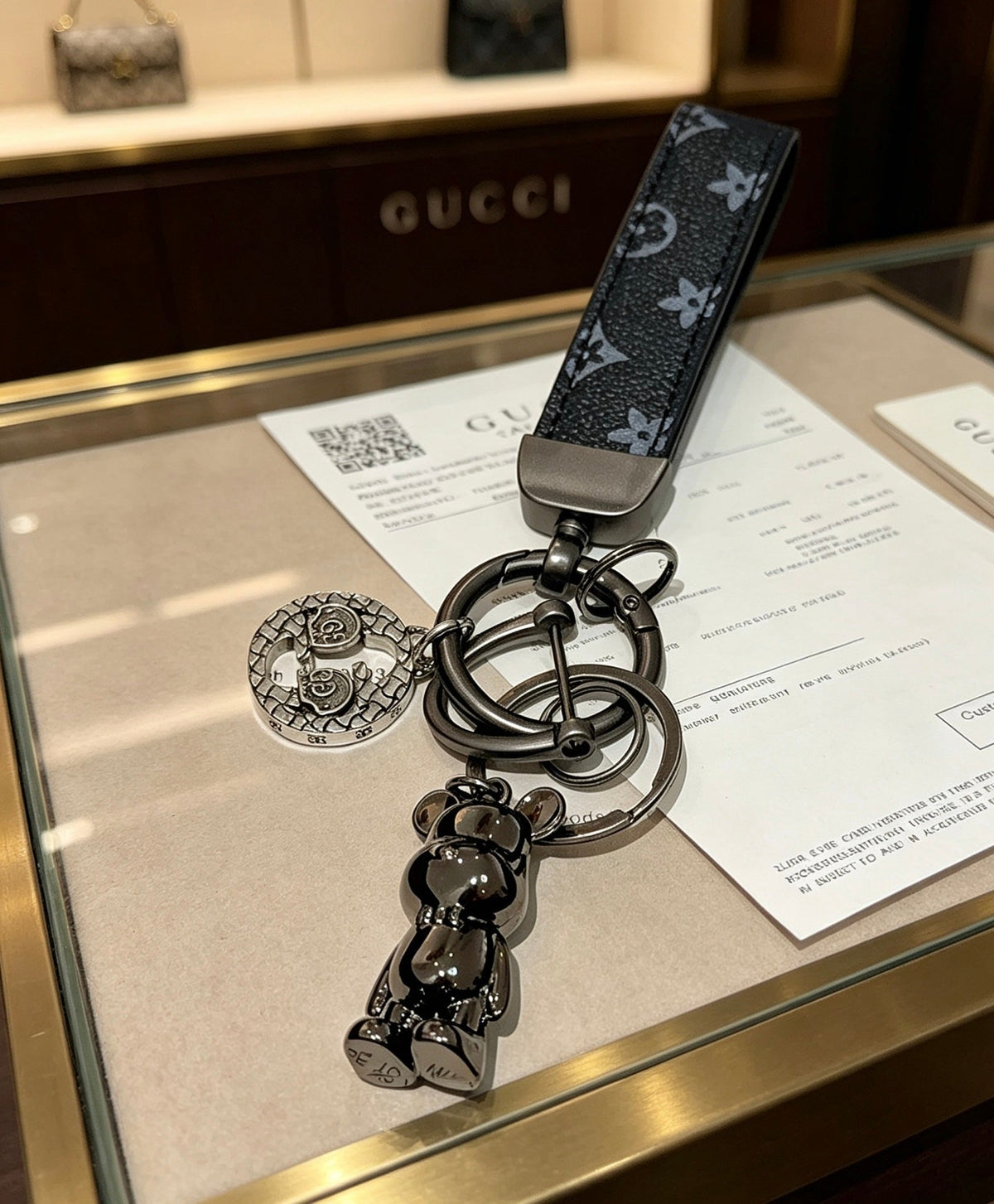 Gucci Anger Forest Distressed Keychain – Style 51 - image 4