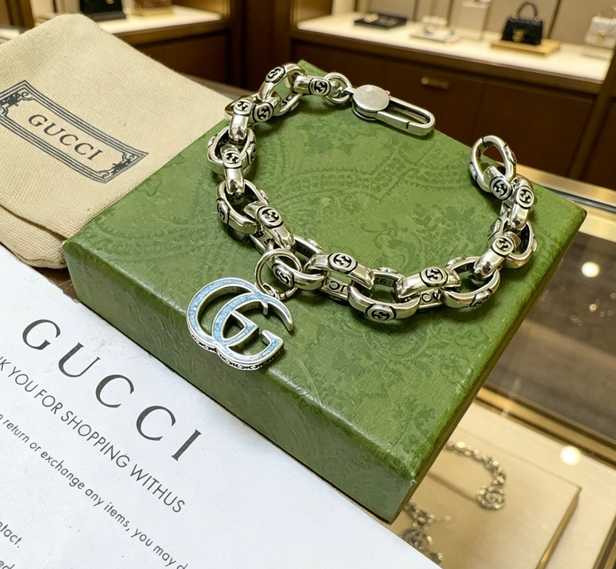 Gucci Unisex Bracelet – Style 70 - image 4