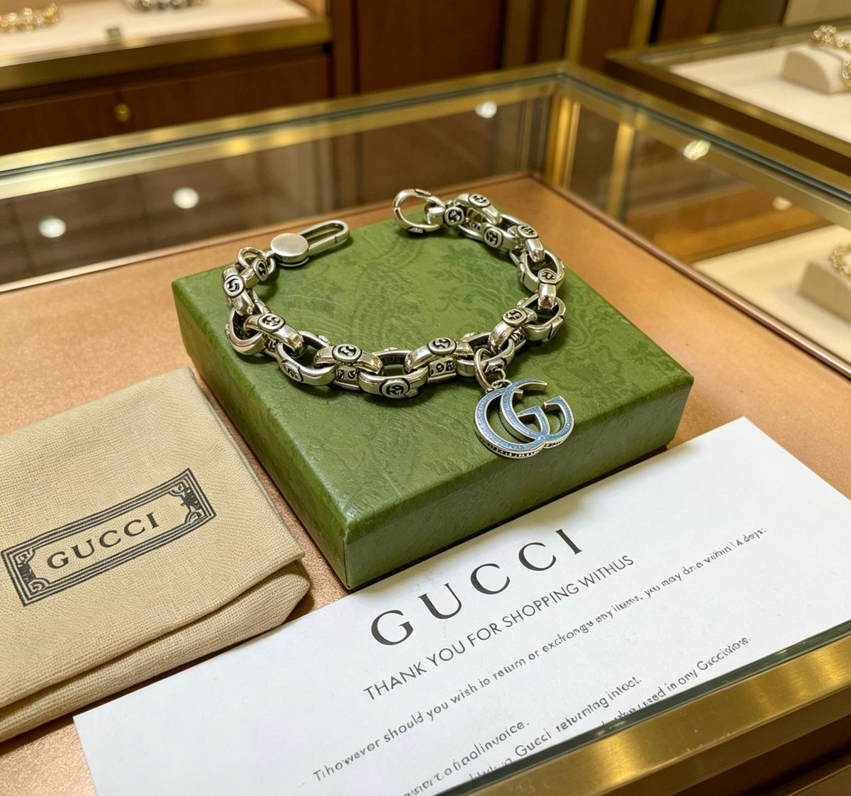 Gucci Unisex Bracelet – Style 70 - image 8