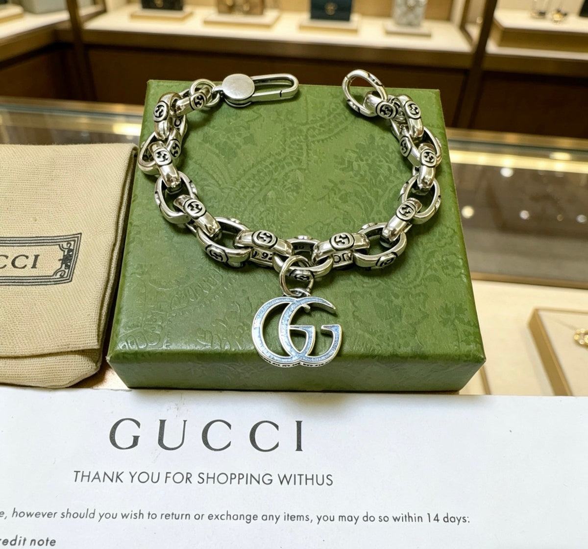 Gucci Unisex Bracelet – Style 70 - image 2