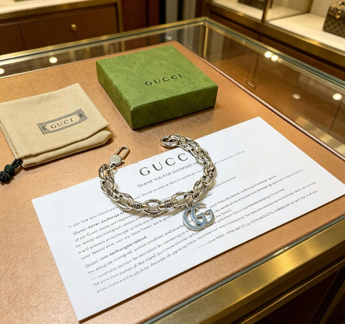 Gucci Unisex Bracelet – Style 70 - image 5