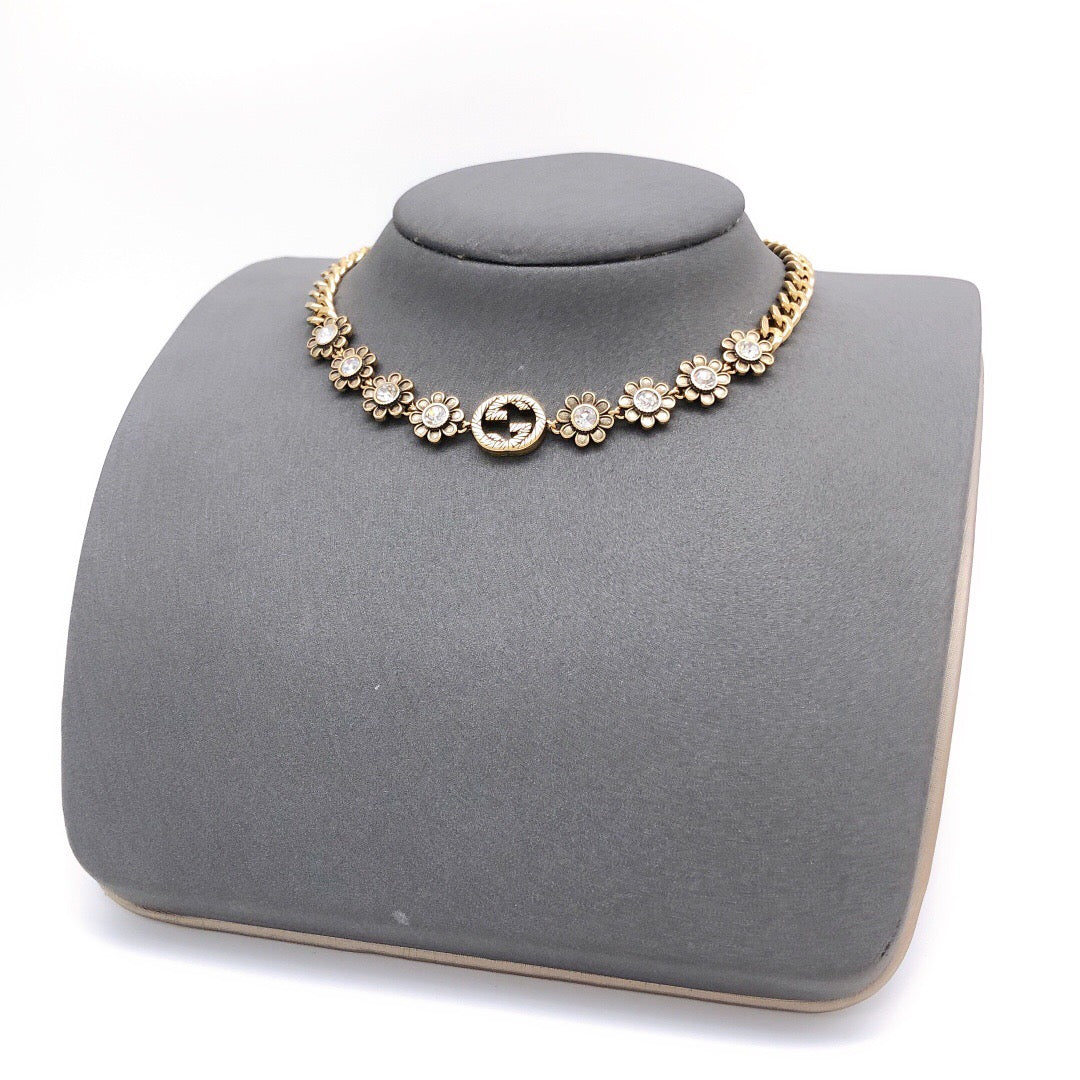 Gucci Double G Floral Necklace – Style 03 - image 5