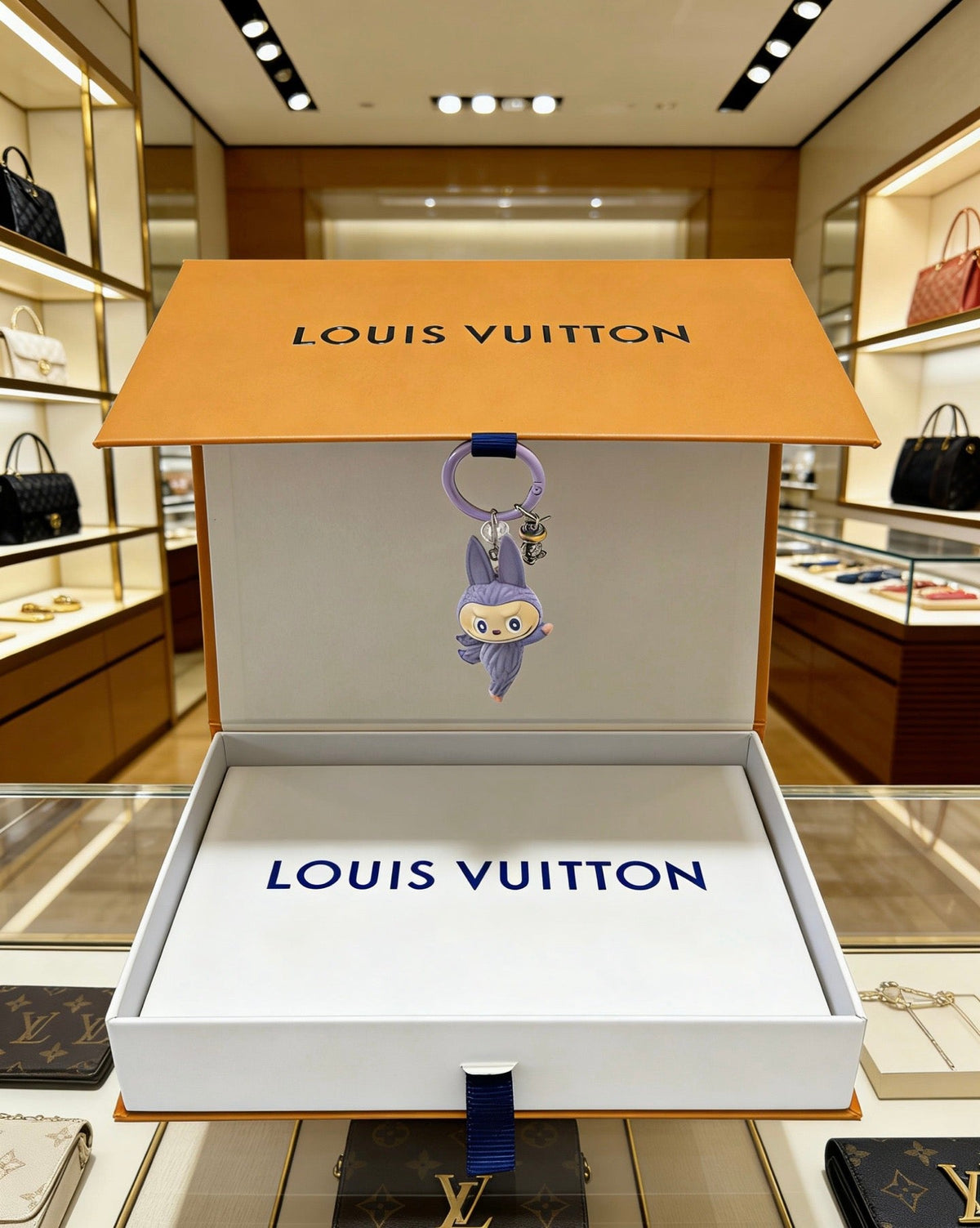 Louis Vuitton Anger Forest Bag Charm / Keychain – Style 89 - image 3