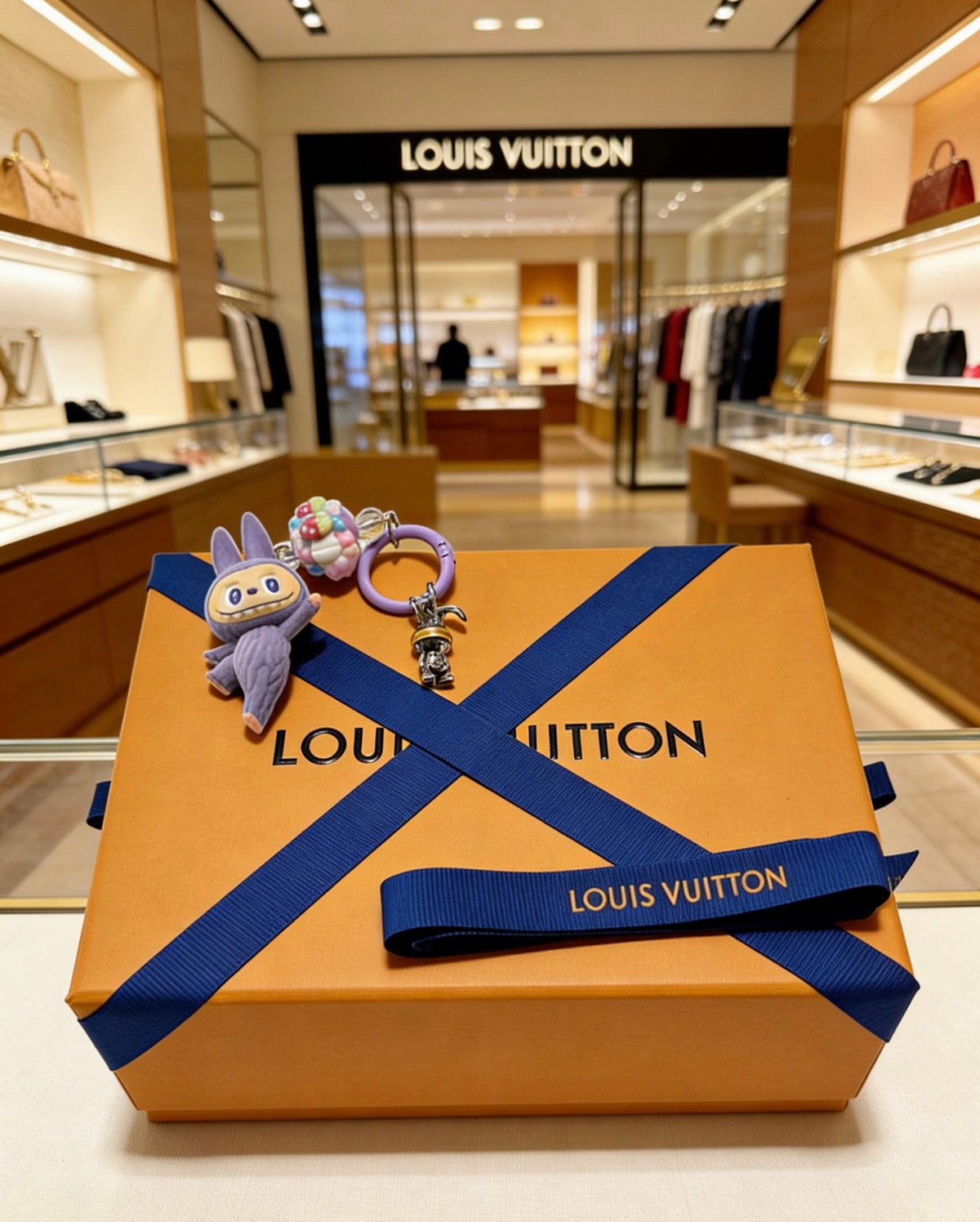 Louis Vuitton Anger Forest Bag Charm / Keychain – Style 89 - image 7