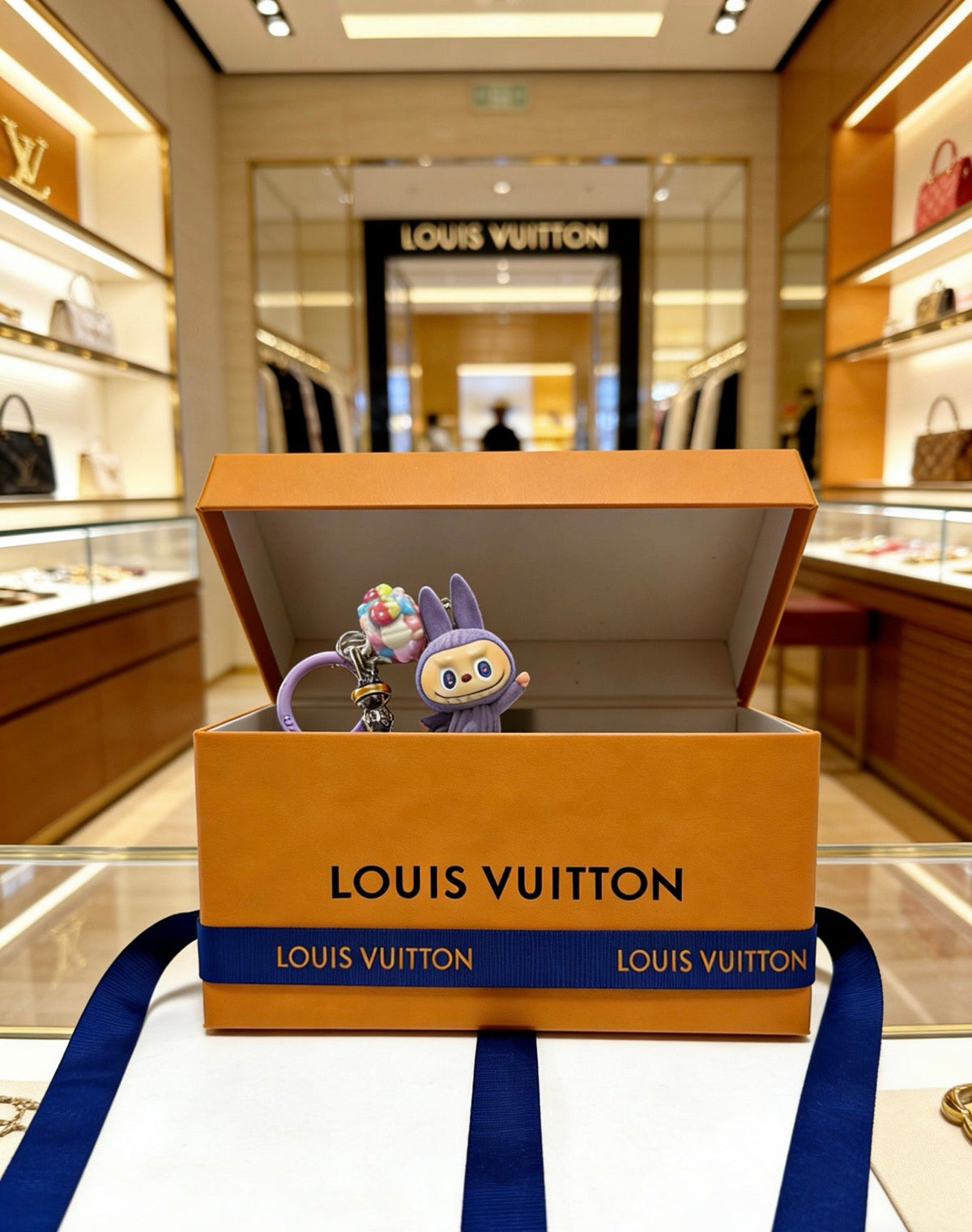 Louis Vuitton Anger Forest Bag Charm / Keychain – Style 89 - image 5