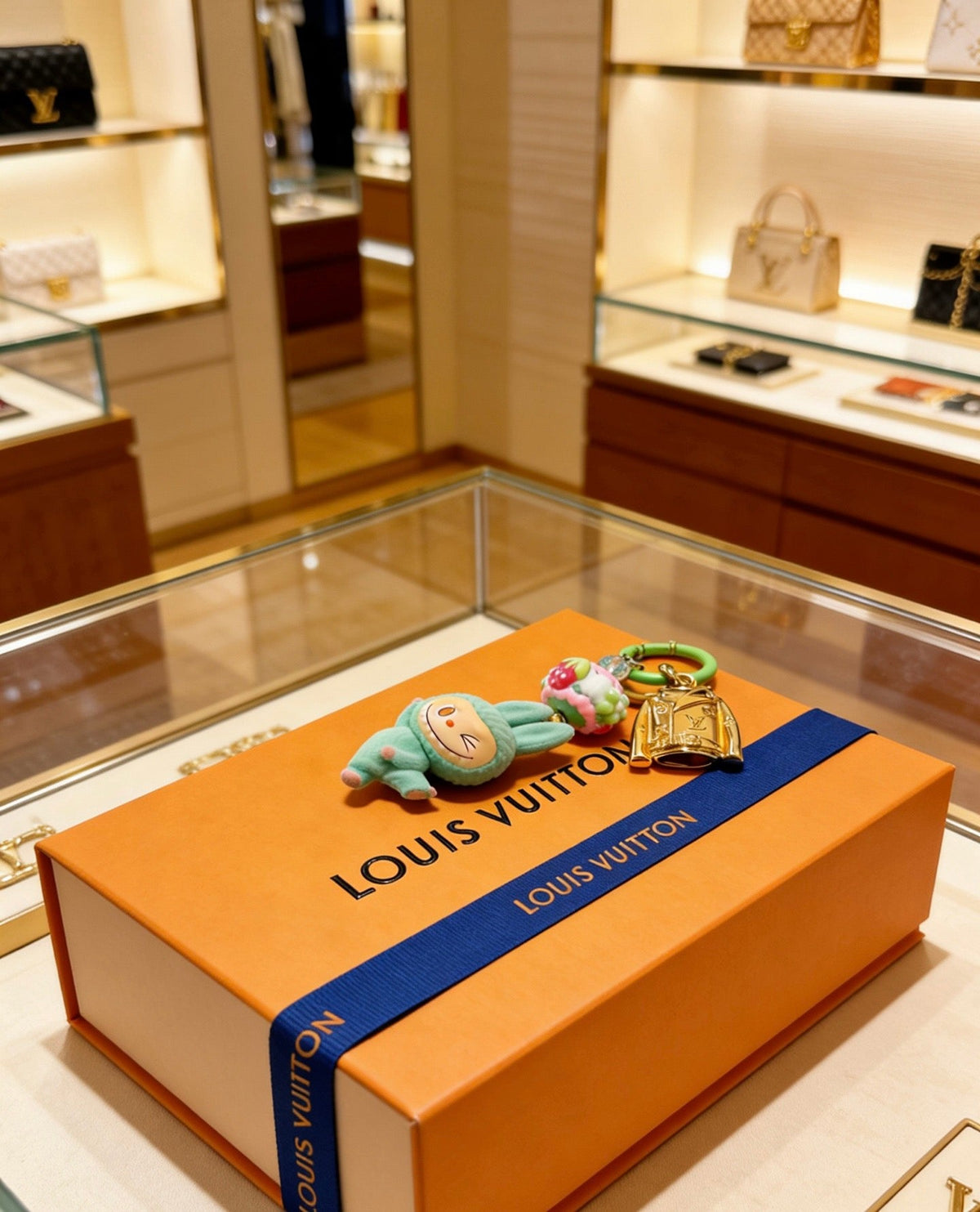 Louis Vuitton Anger Forest Bag Charm / Keychain – Style 83 - image 5