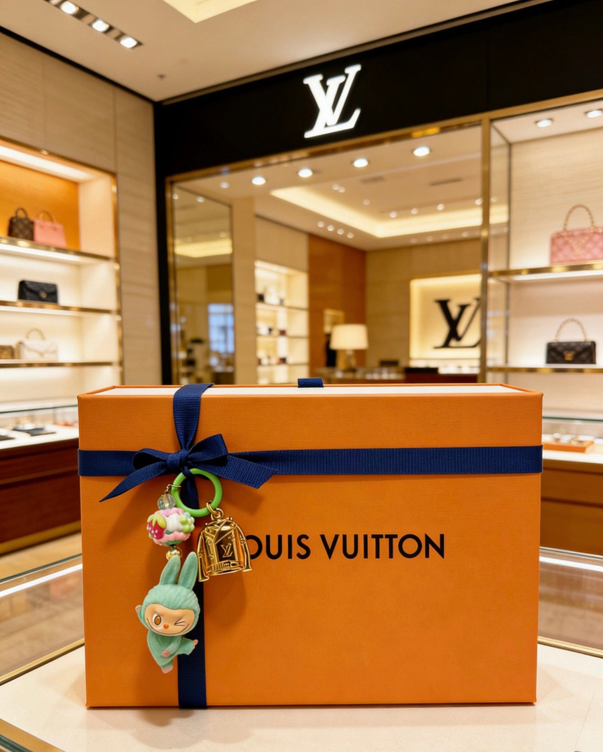 Louis Vuitton Anger Forest Bag Charm / Keychain – Style 83 - image 3