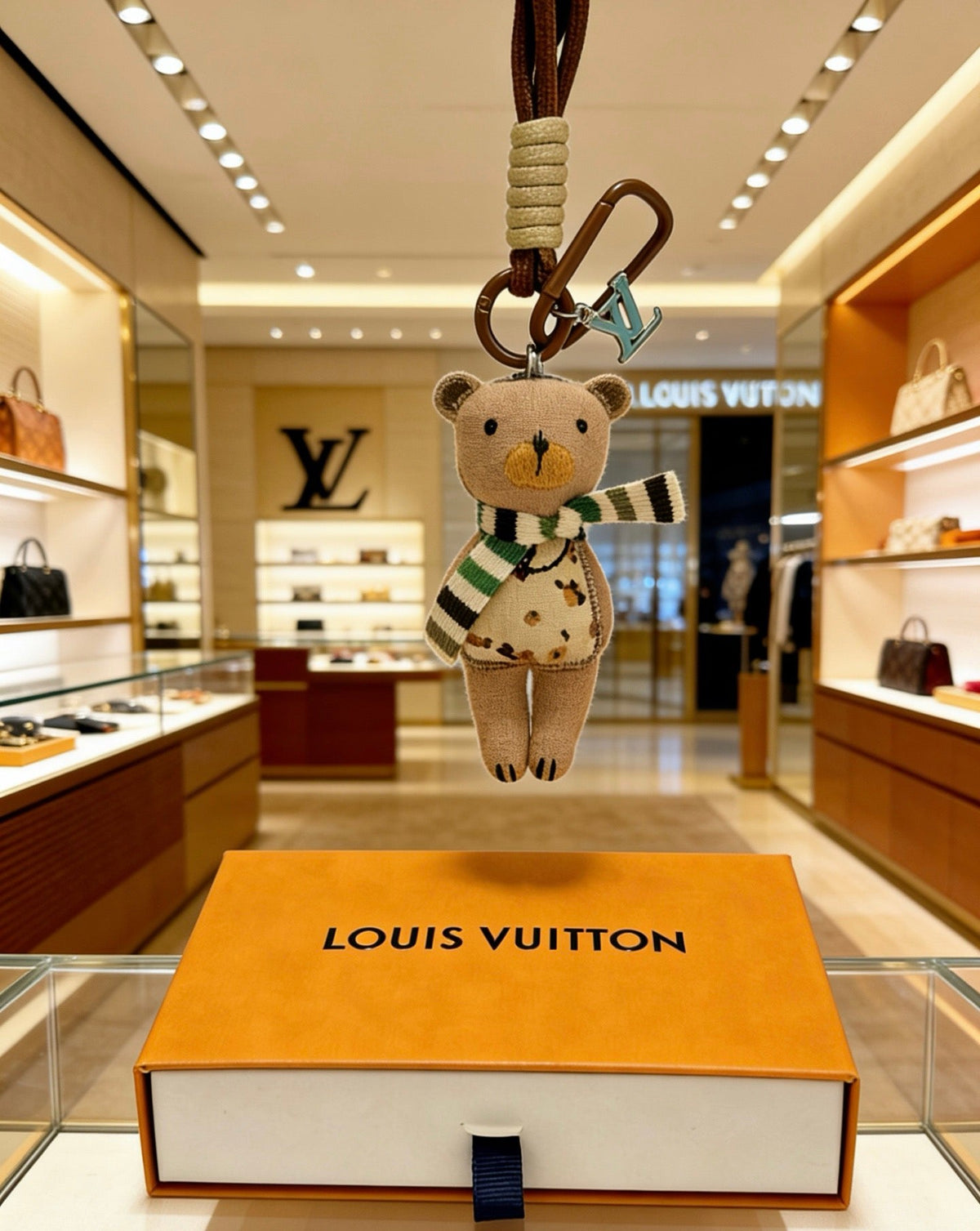 Louis Vuitton Anger Forest Bag Charm / Keychain – Style 74 - image 2