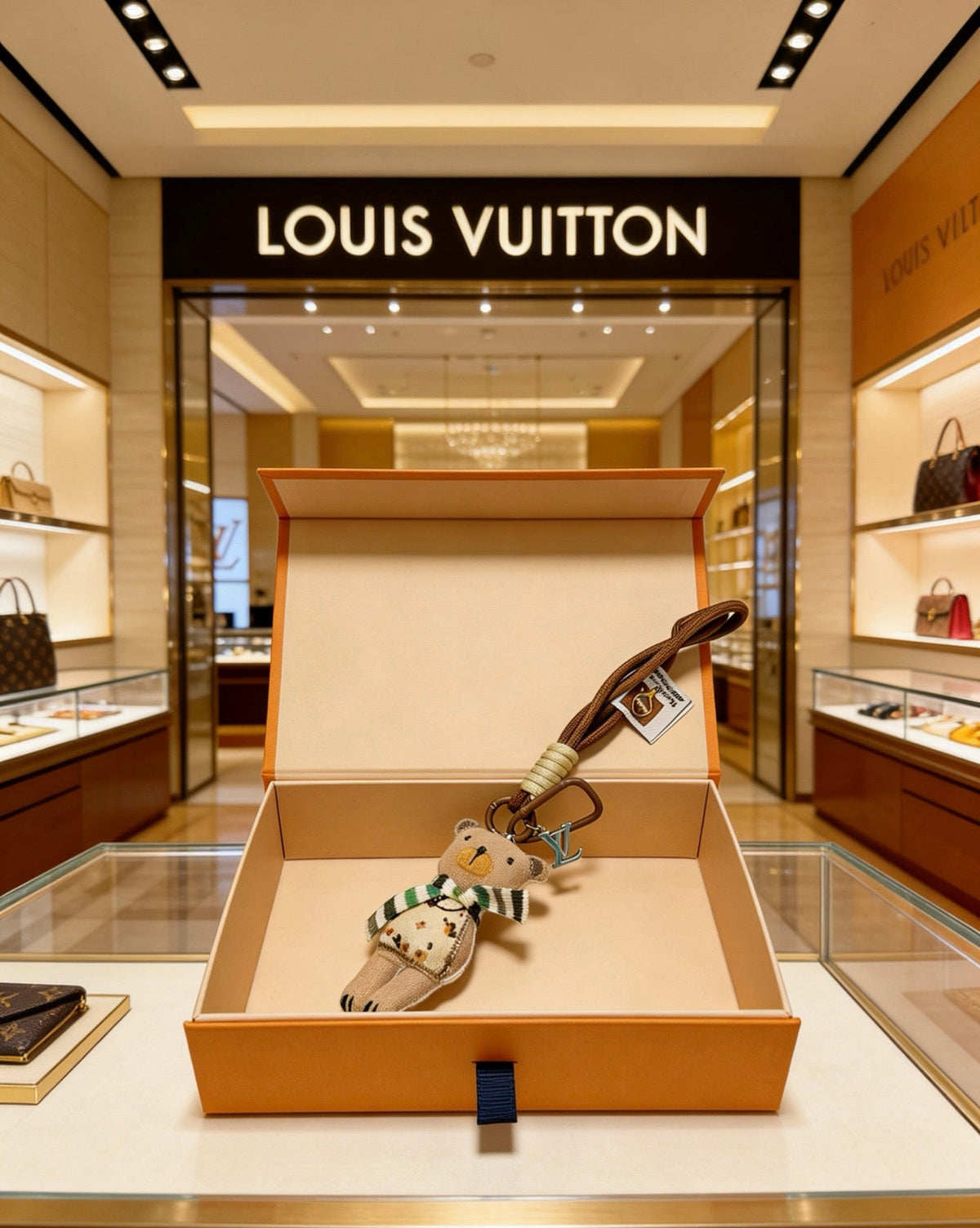 Louis Vuitton Anger Forest Bag Charm / Keychain – Style 74 - image 6