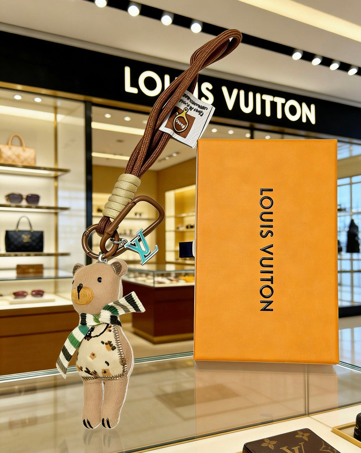 Louis Vuitton Anger Forest Bag Charm / Keychain – Style 74 - image 4