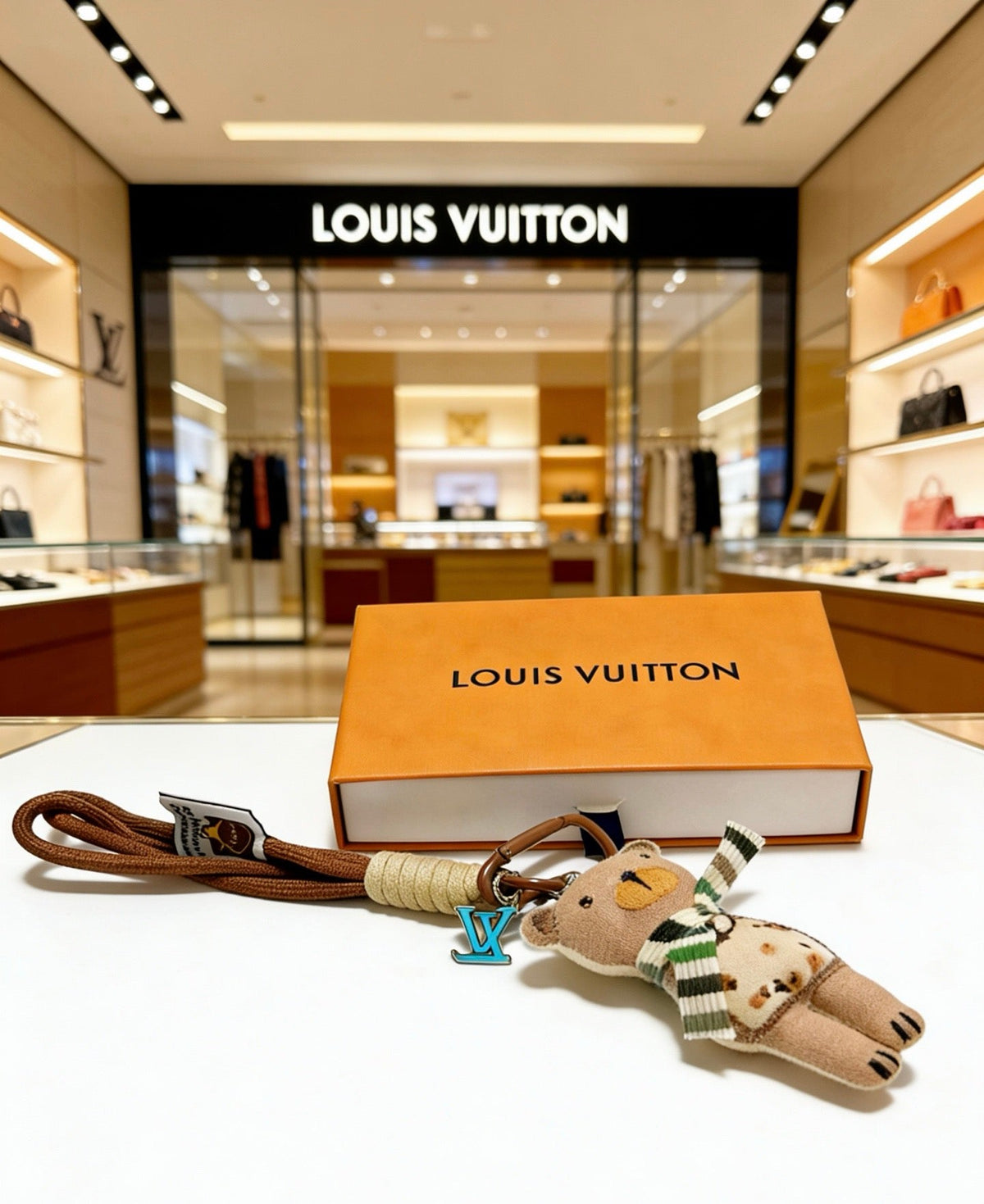 Louis Vuitton Anger Forest Bag Charm / Keychain – Style 74 - image 5