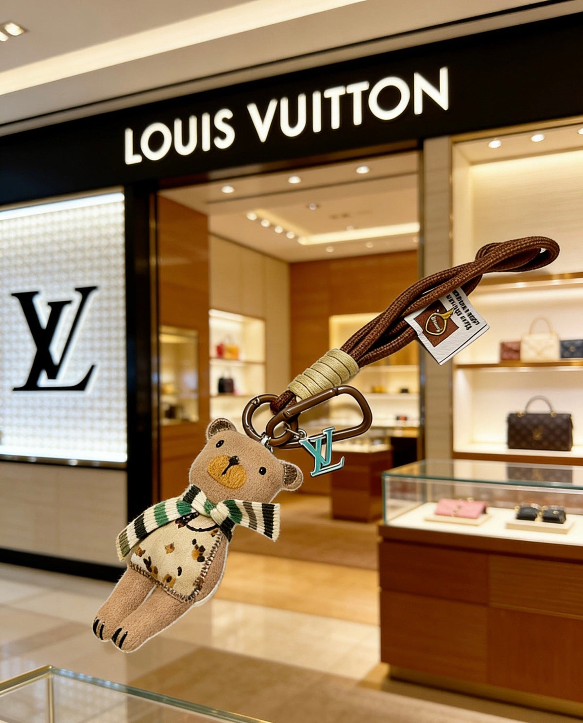 Louis Vuitton Anger Forest Bag Charm / Keychain – Style 74 - image 7