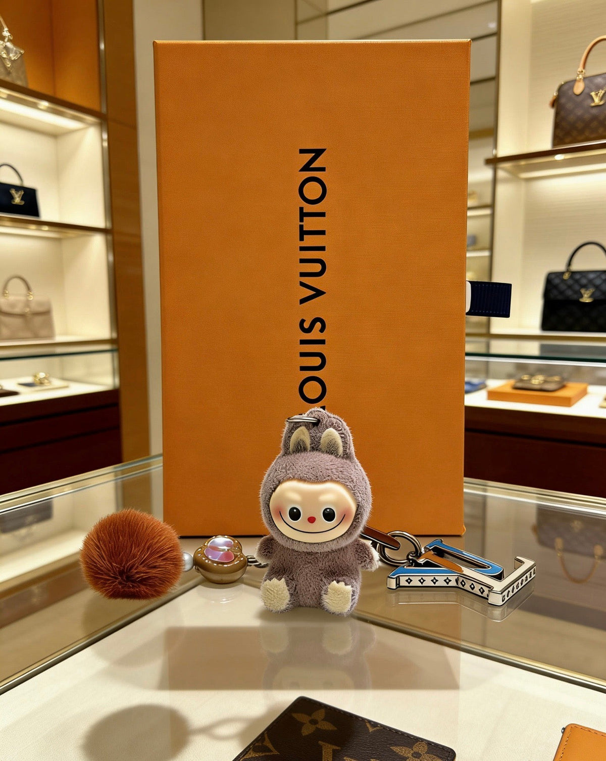 Louis Vuitton Anger Forest Bag Charm / Keychain – Style 73 - image 7