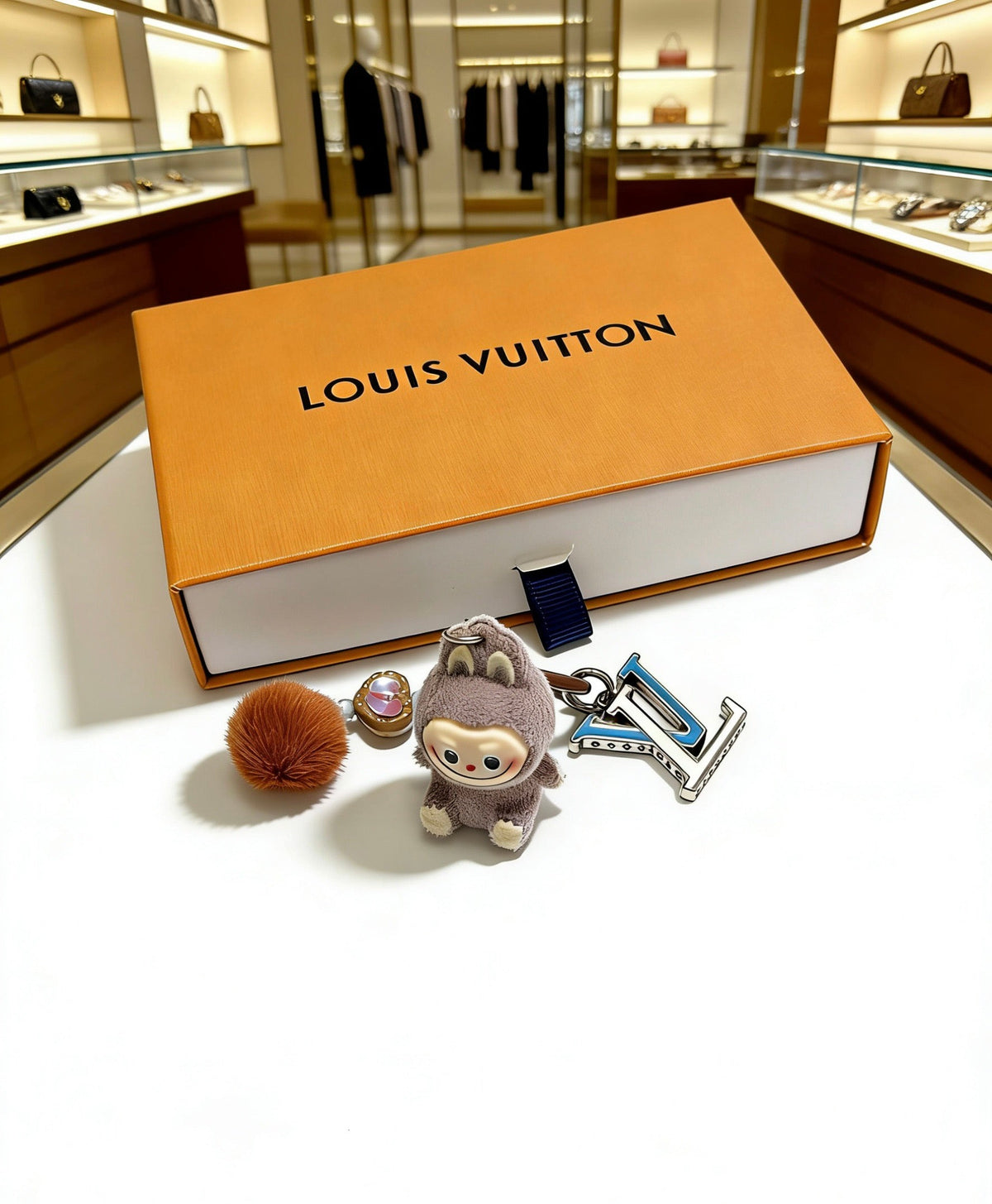 Louis Vuitton Anger Forest Bag Charm / Keychain – Style 73 - image 4