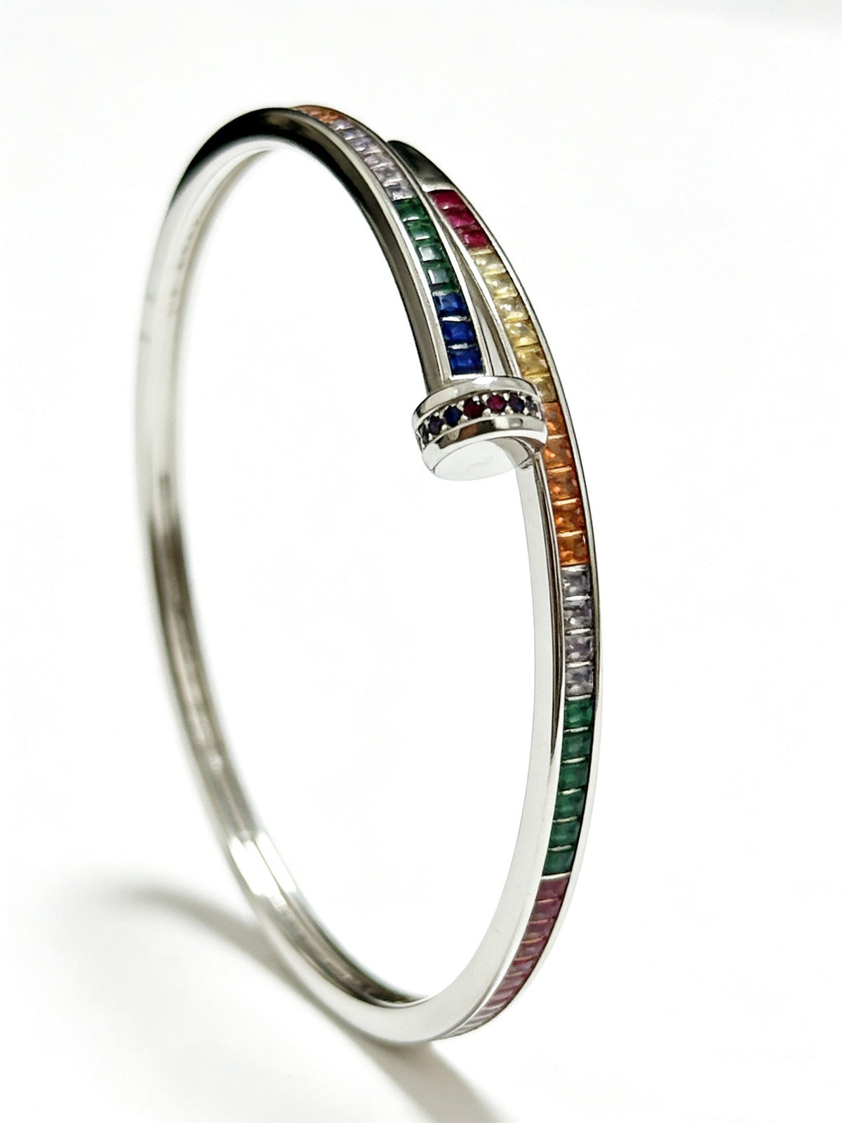 Cartier Style 219 gold-tone signature motif bracelet view 2