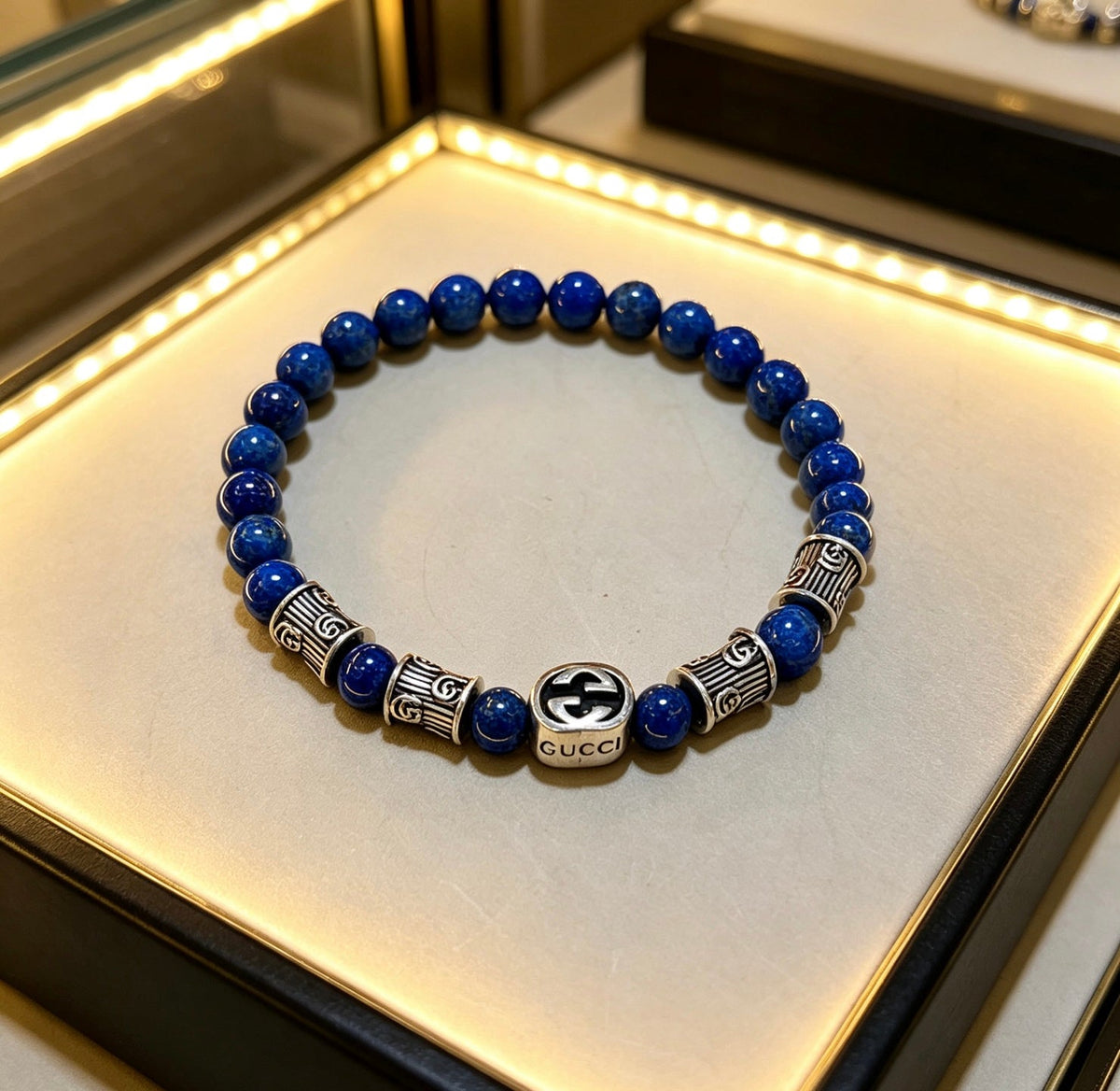 Gucci Anger Forest Crystal Distressed Unisex Bracelet – Style 12 - image 2