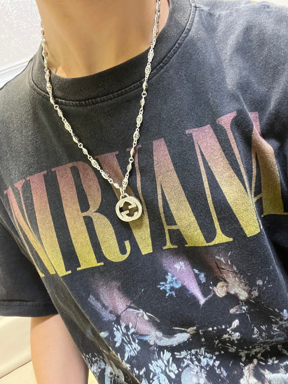 Gucci Anger Forest Chain Distressed Pendant – Style 07 - image 6