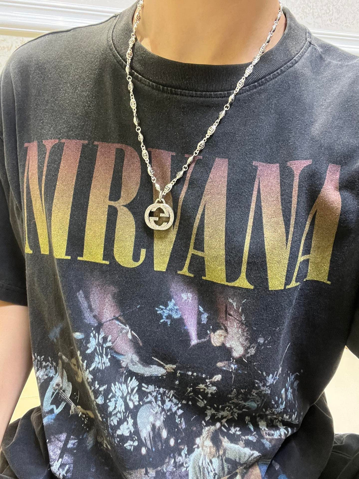 Gucci Anger Forest Chain Distressed Pendant – Style 07 - image 3